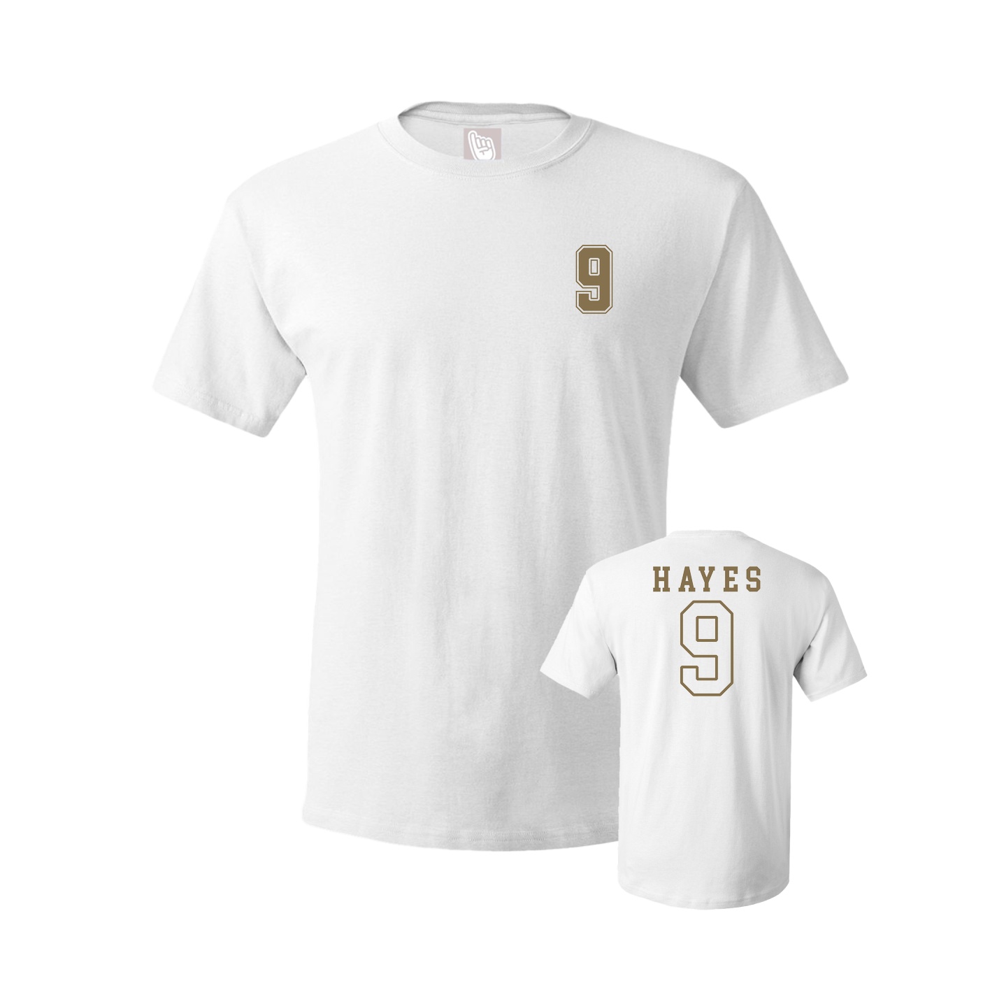 Tee — Chest Back in White