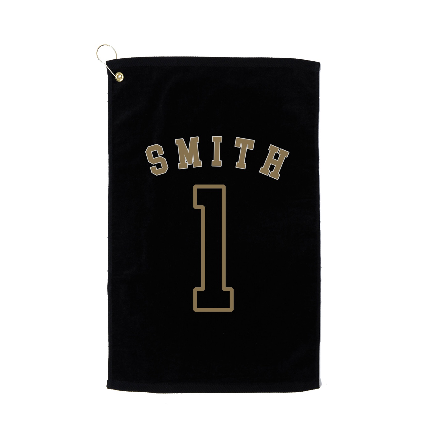 Golf Towel — Shirsey Arch in Black