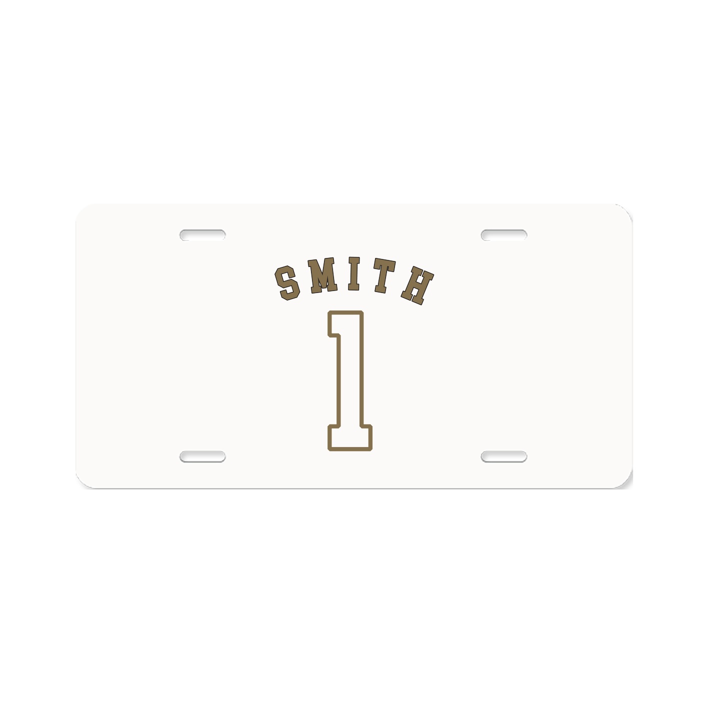 License Plate — Shirsey Arch in Classic