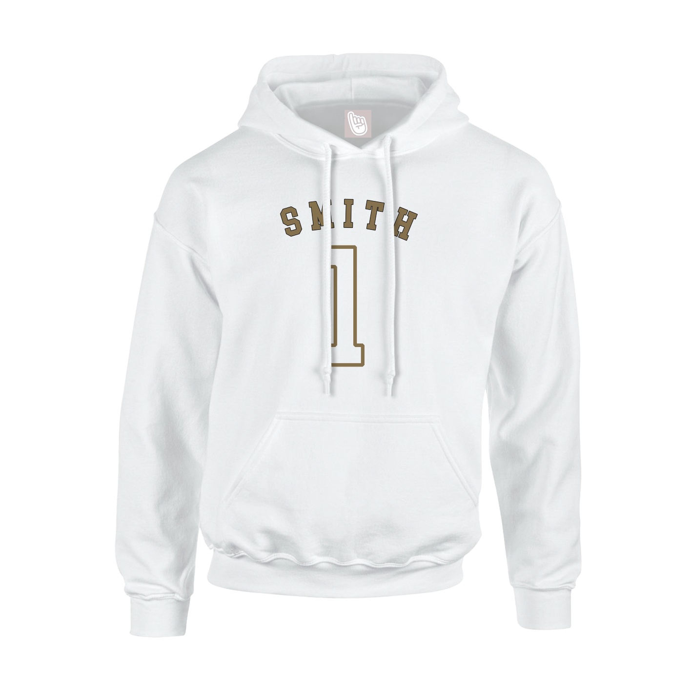 Hoodie — Shirsey Arch in White