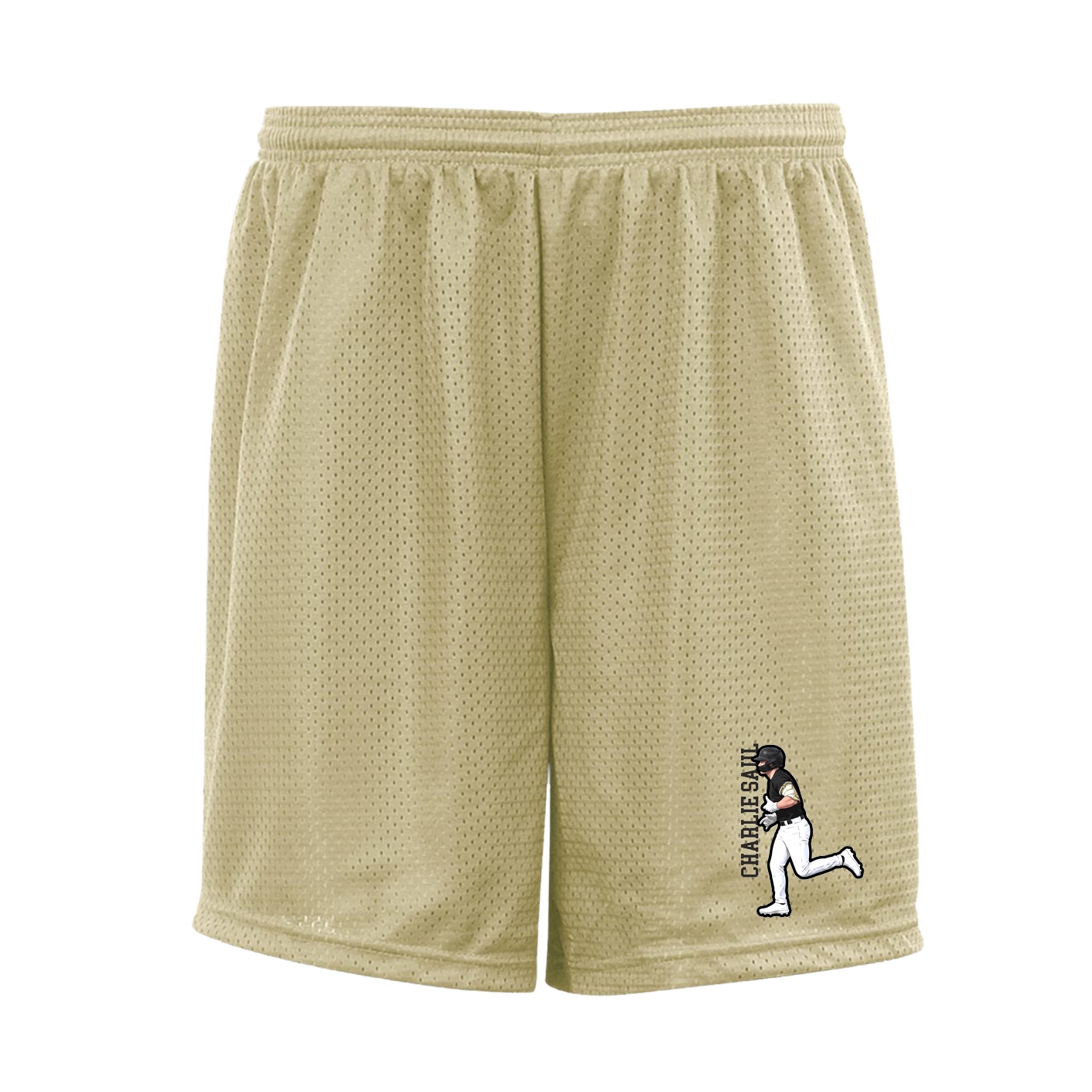 Shorts — Name Vertical in Vegas Gold