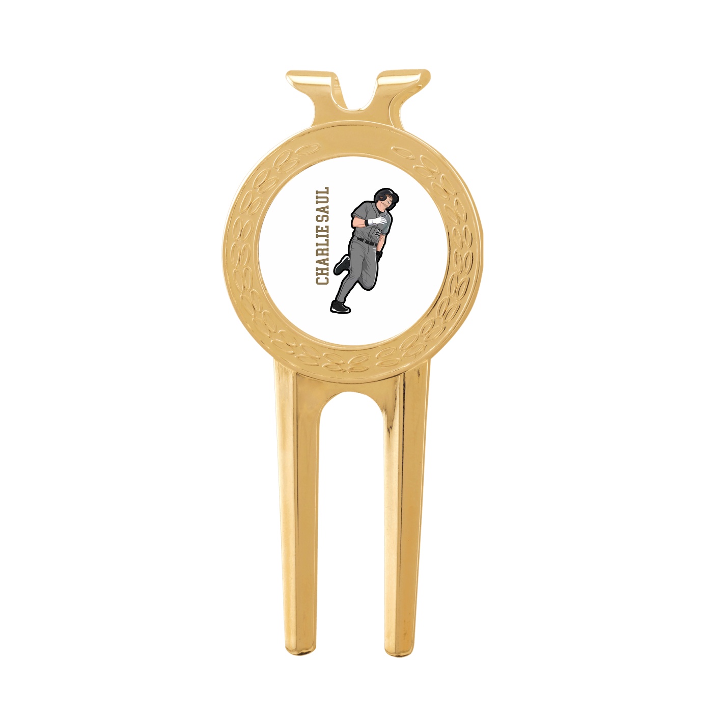 Divot Tool with Ball Marker — Name Vertical in Classic