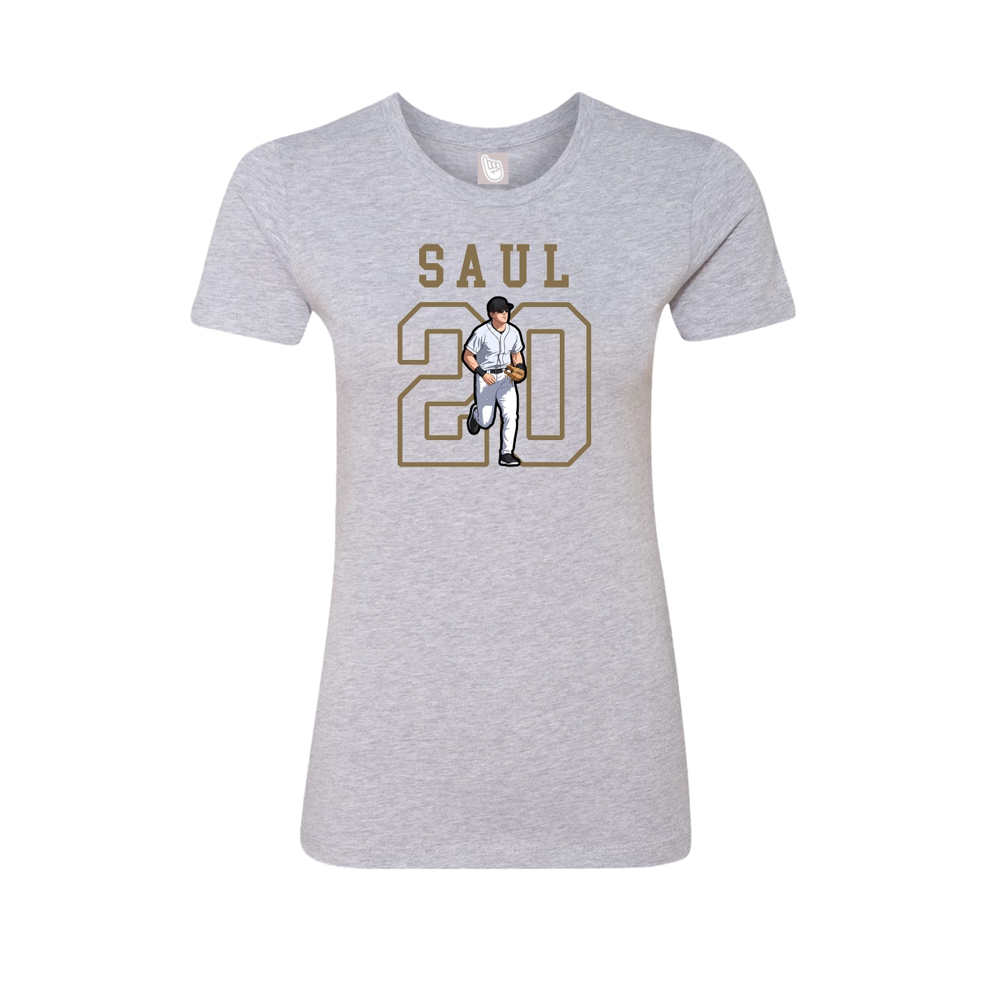 Fitted Women's Tee — Shirsey in Grey