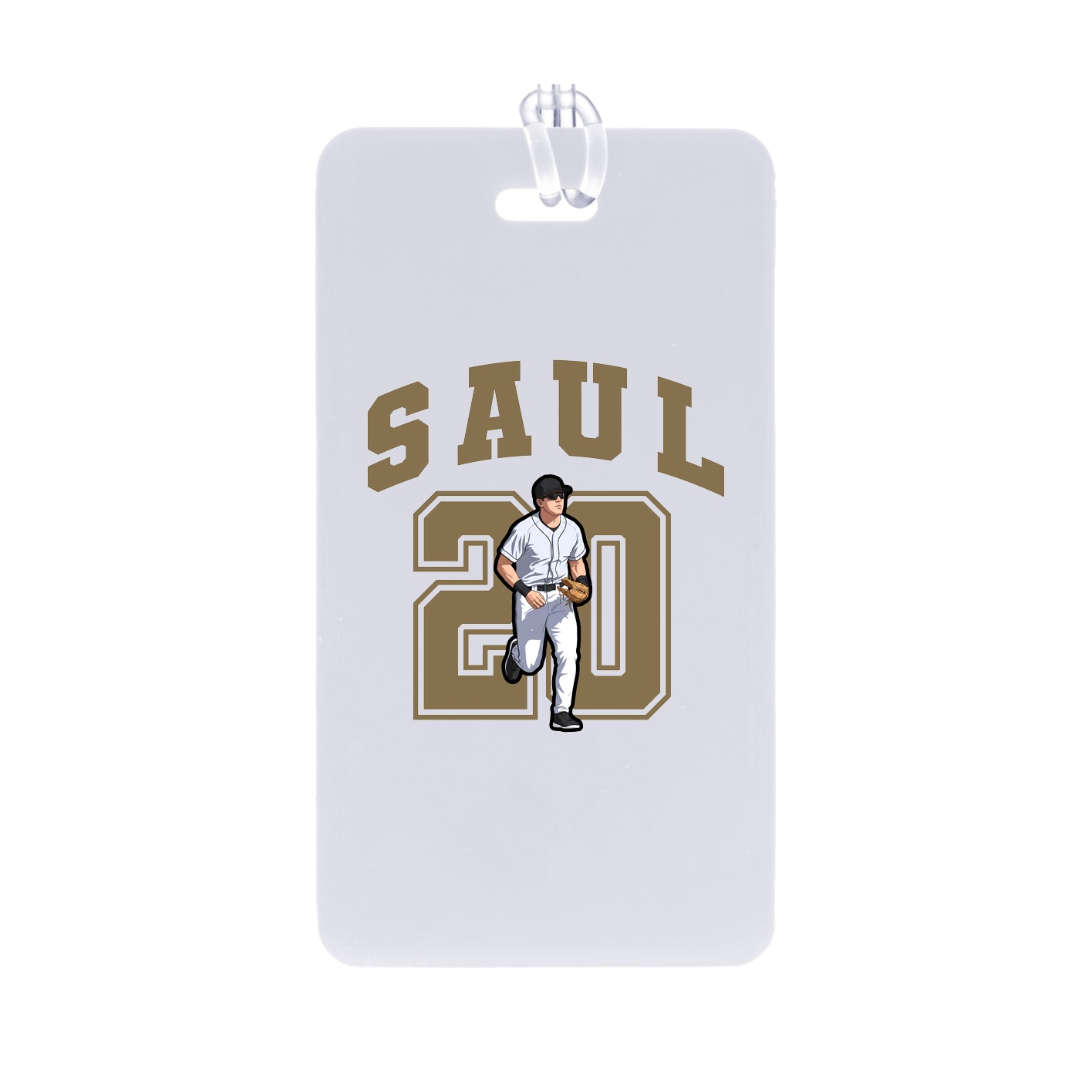 Bag Tag — Number in Classic
