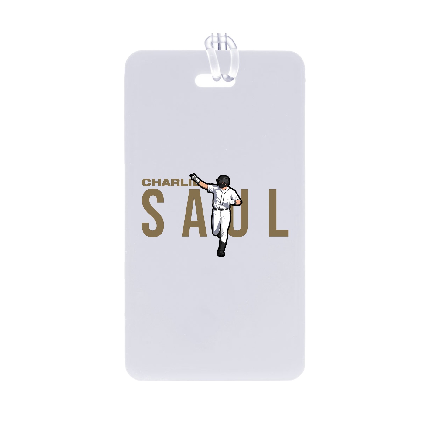 Bag Tag — Player Name in Classic