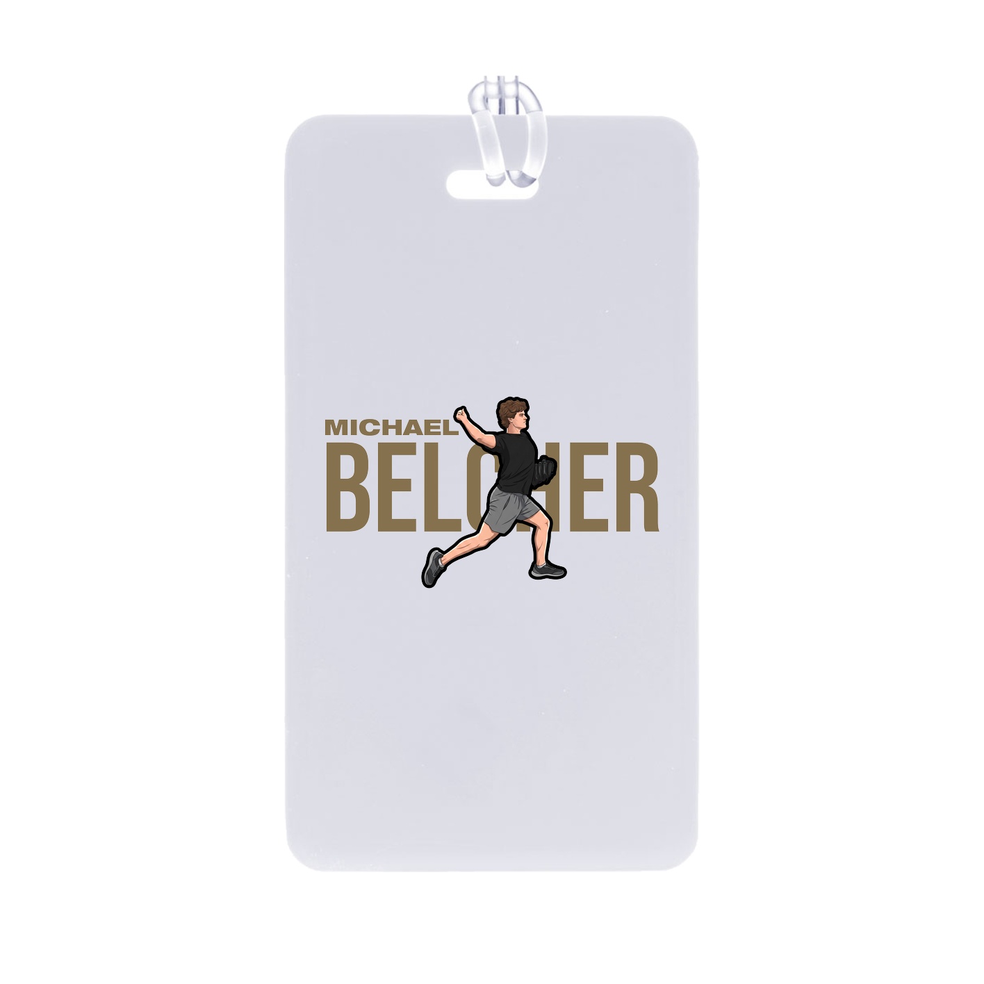 Bag Tag — Player Name in Classic