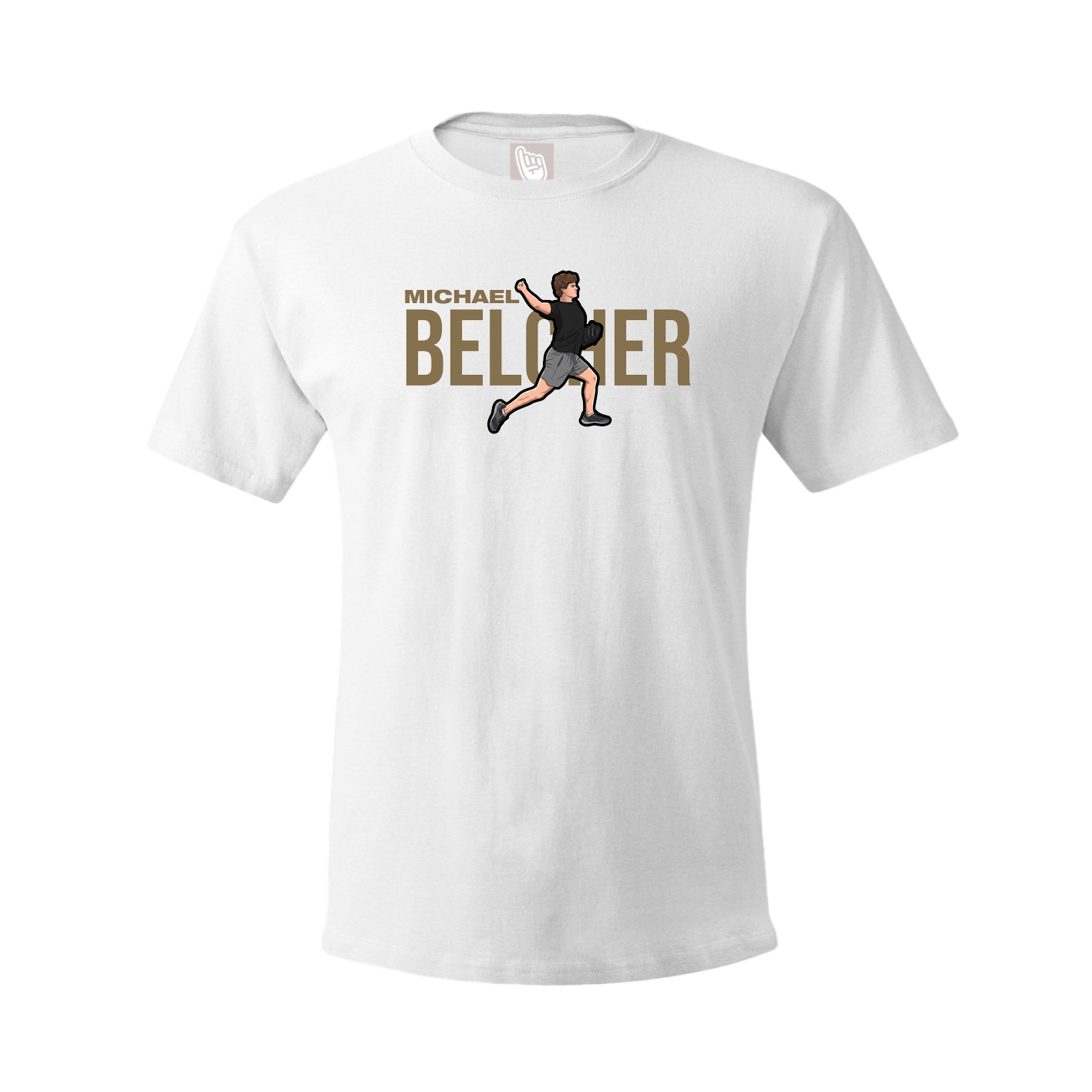Youth Tee — Player Name in White