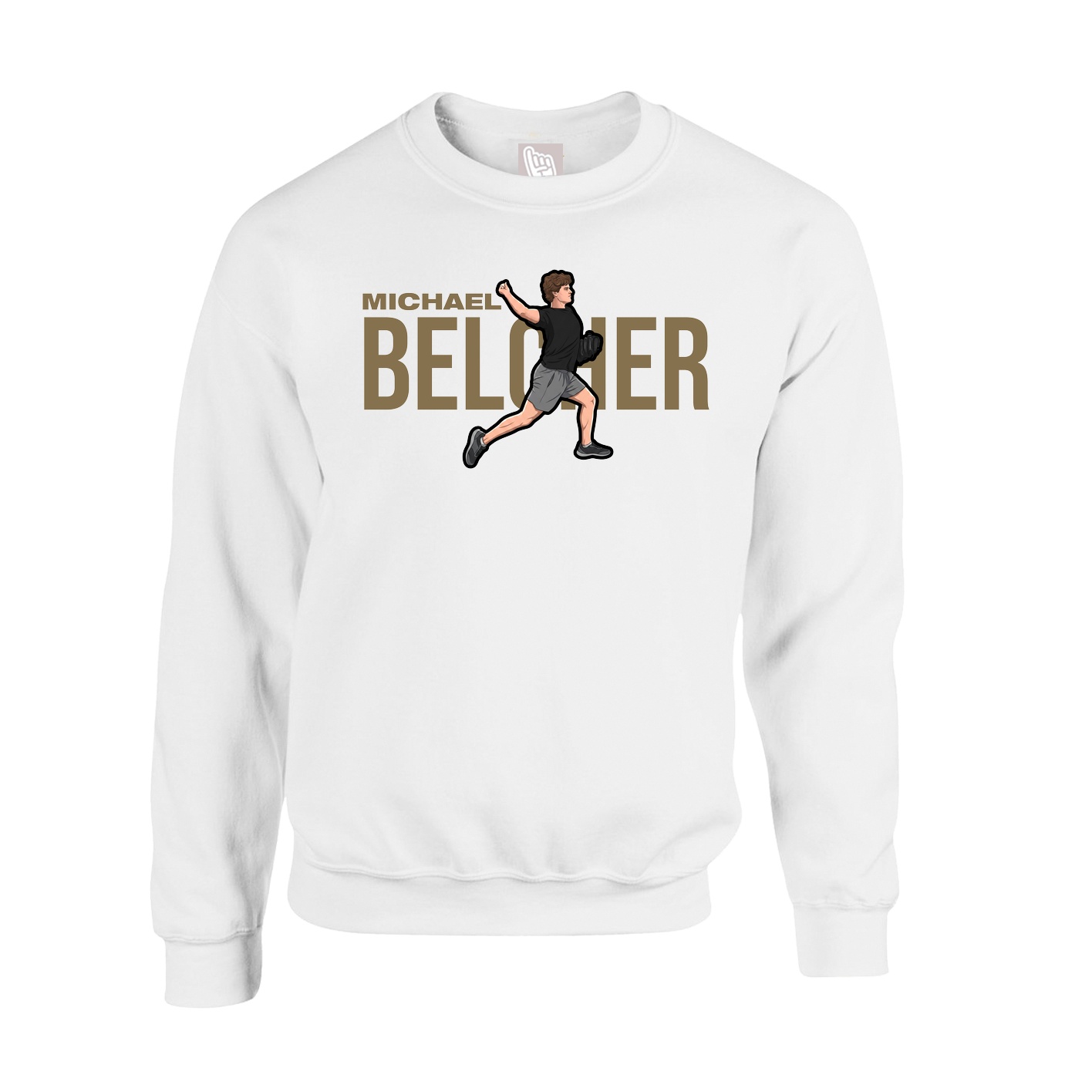 Fleece Crew — Player Name in White