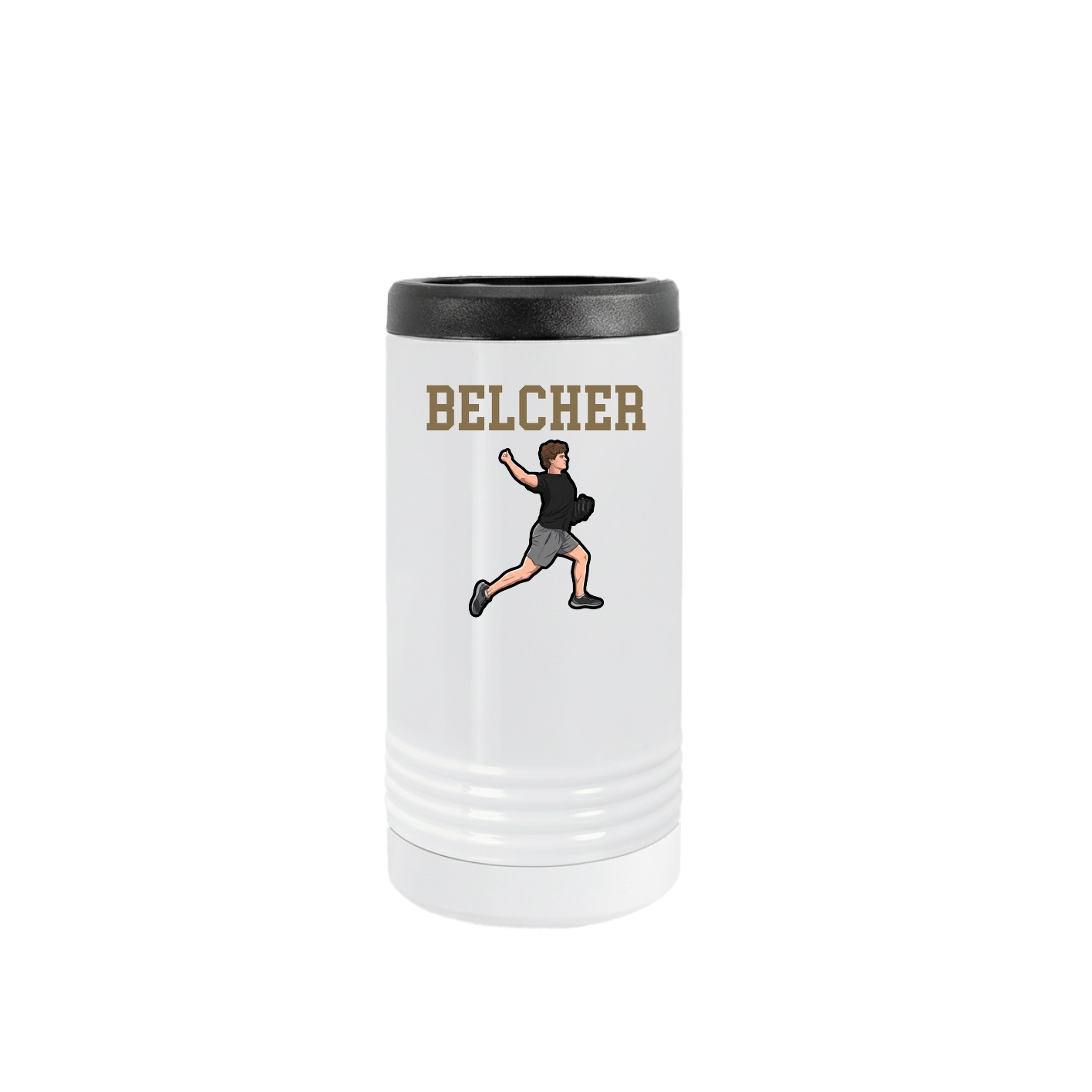 Slim Beverage Holder — Shirsey in White