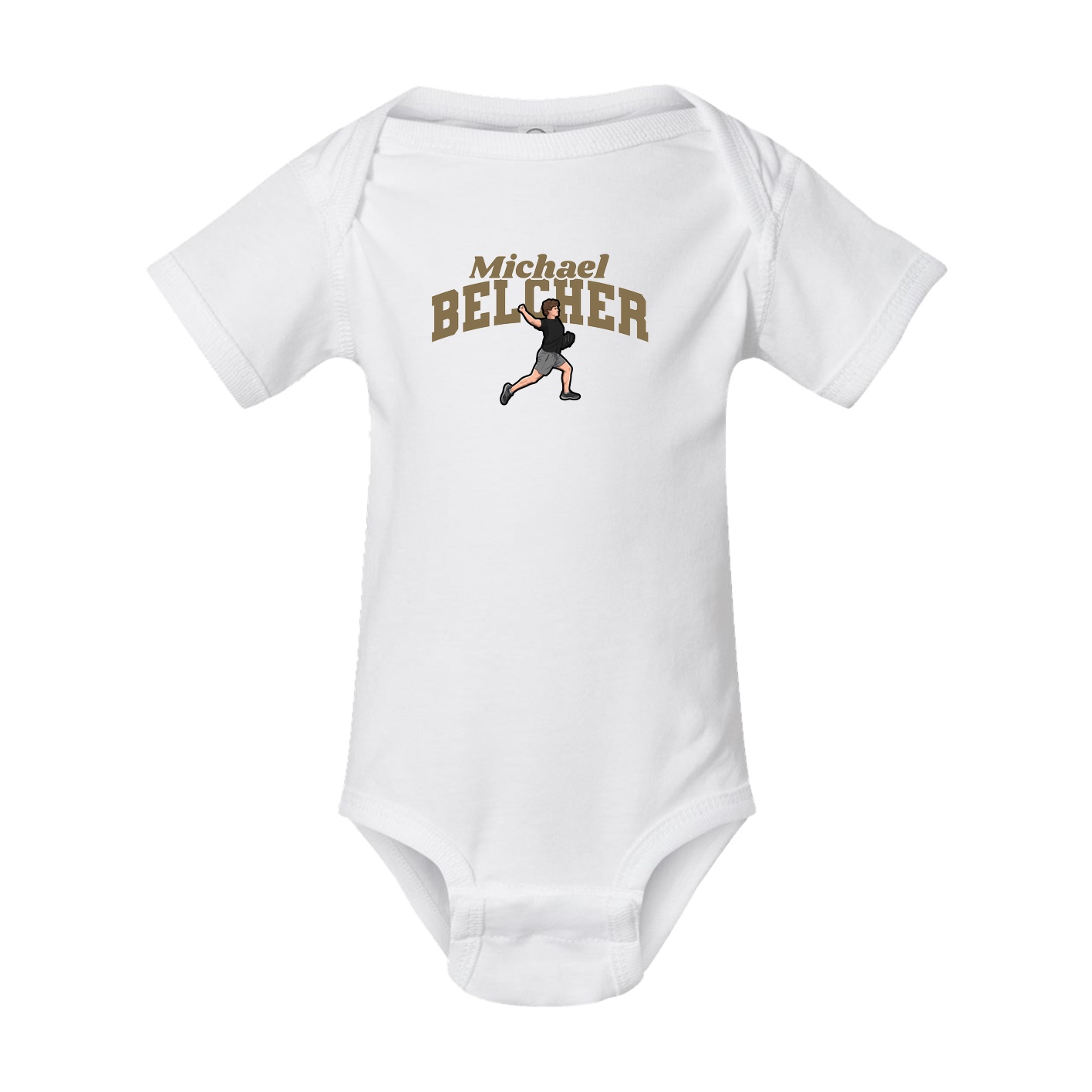 Baby Onesie — Signature Arch in White