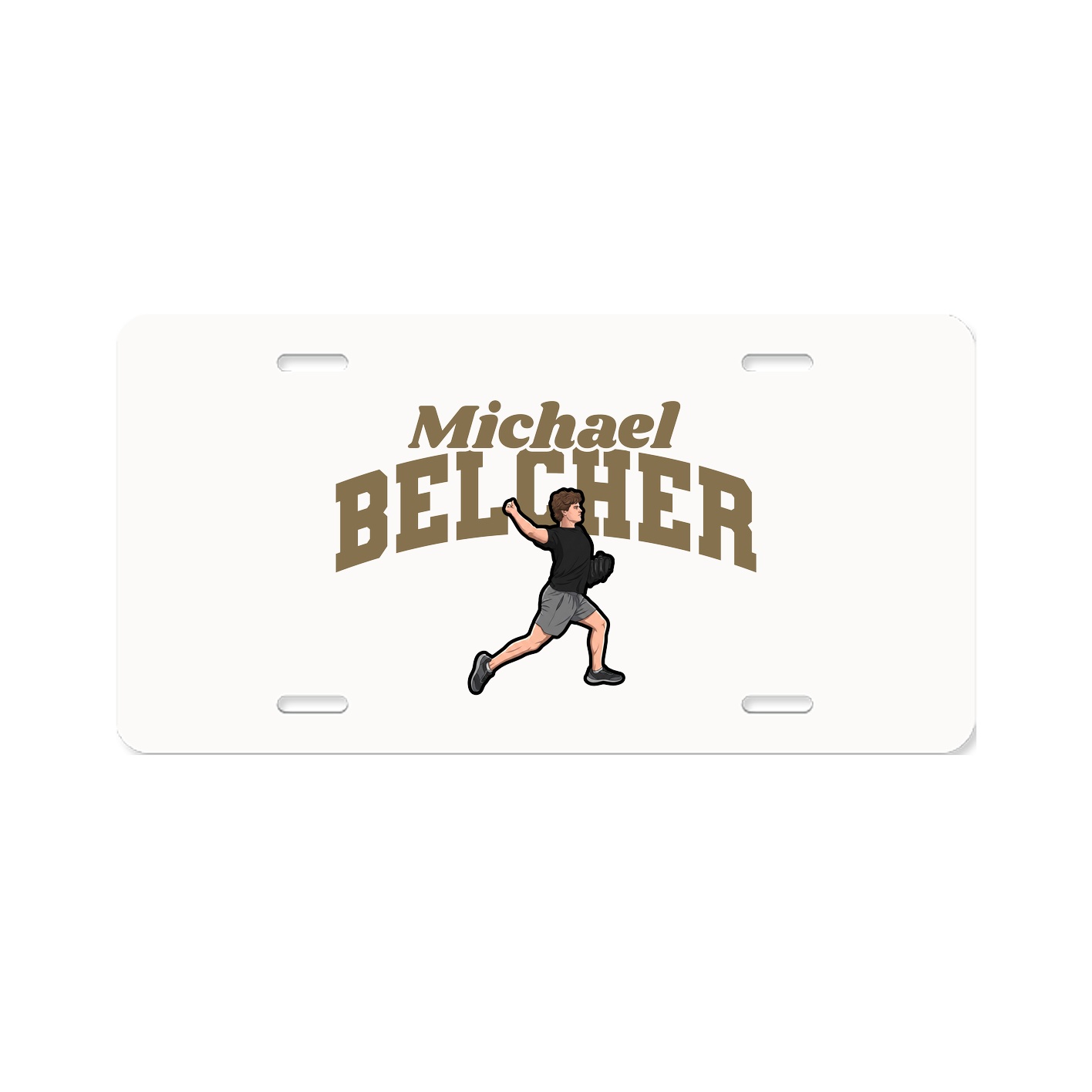 License Plate — Signature Arch in Classic