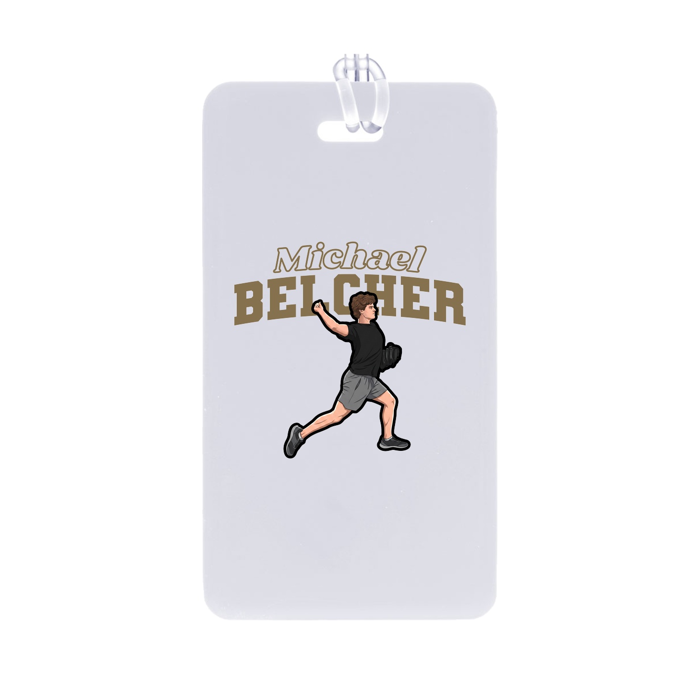Bag Tag — Name Arch in Classic