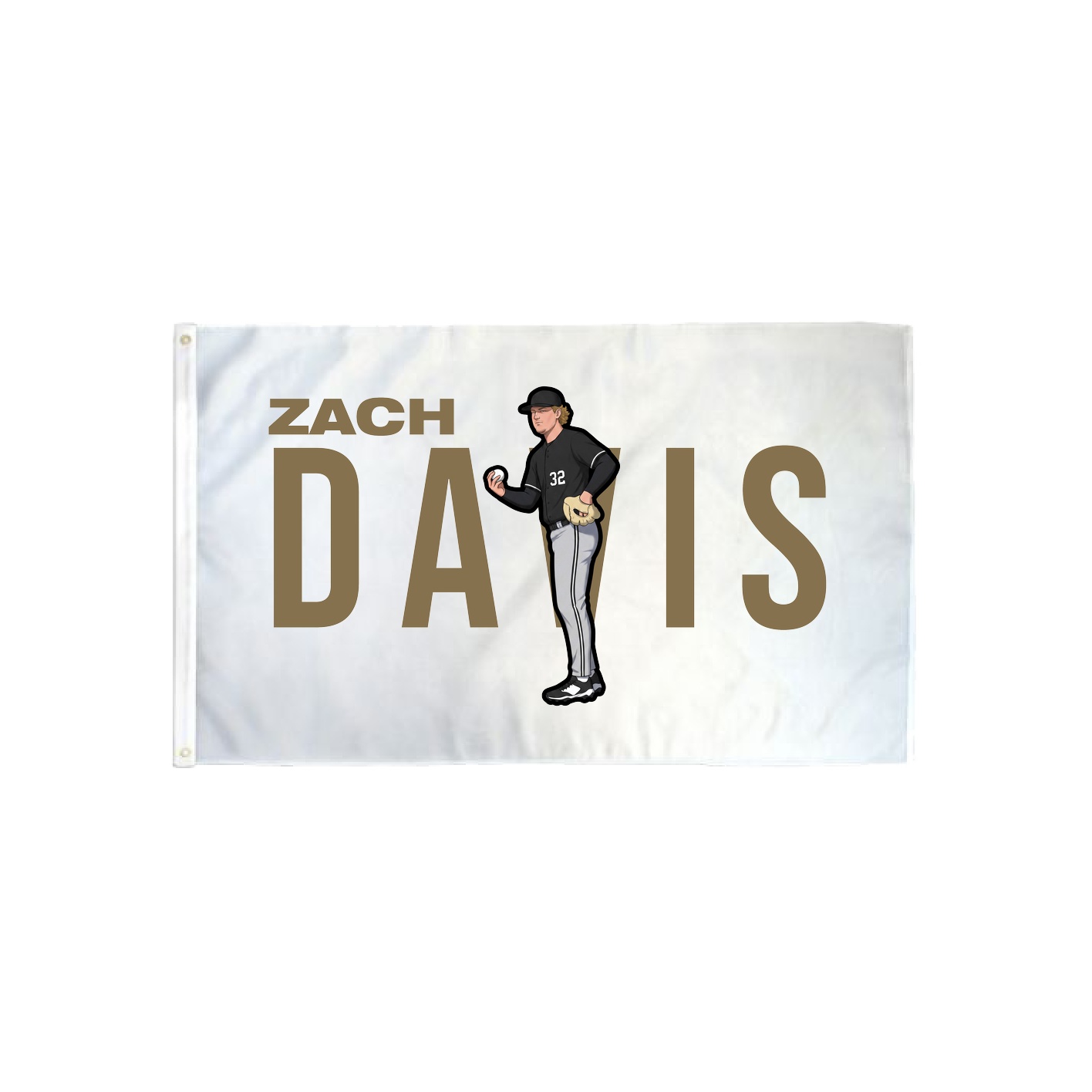 3x5 Flag — Player Name in Classic
