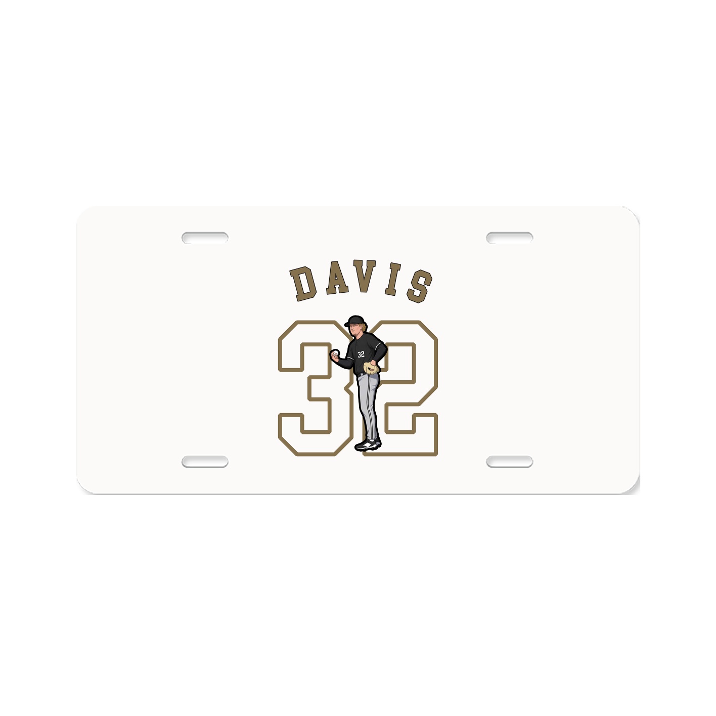 License Plate — Shirsey Arch in Classic