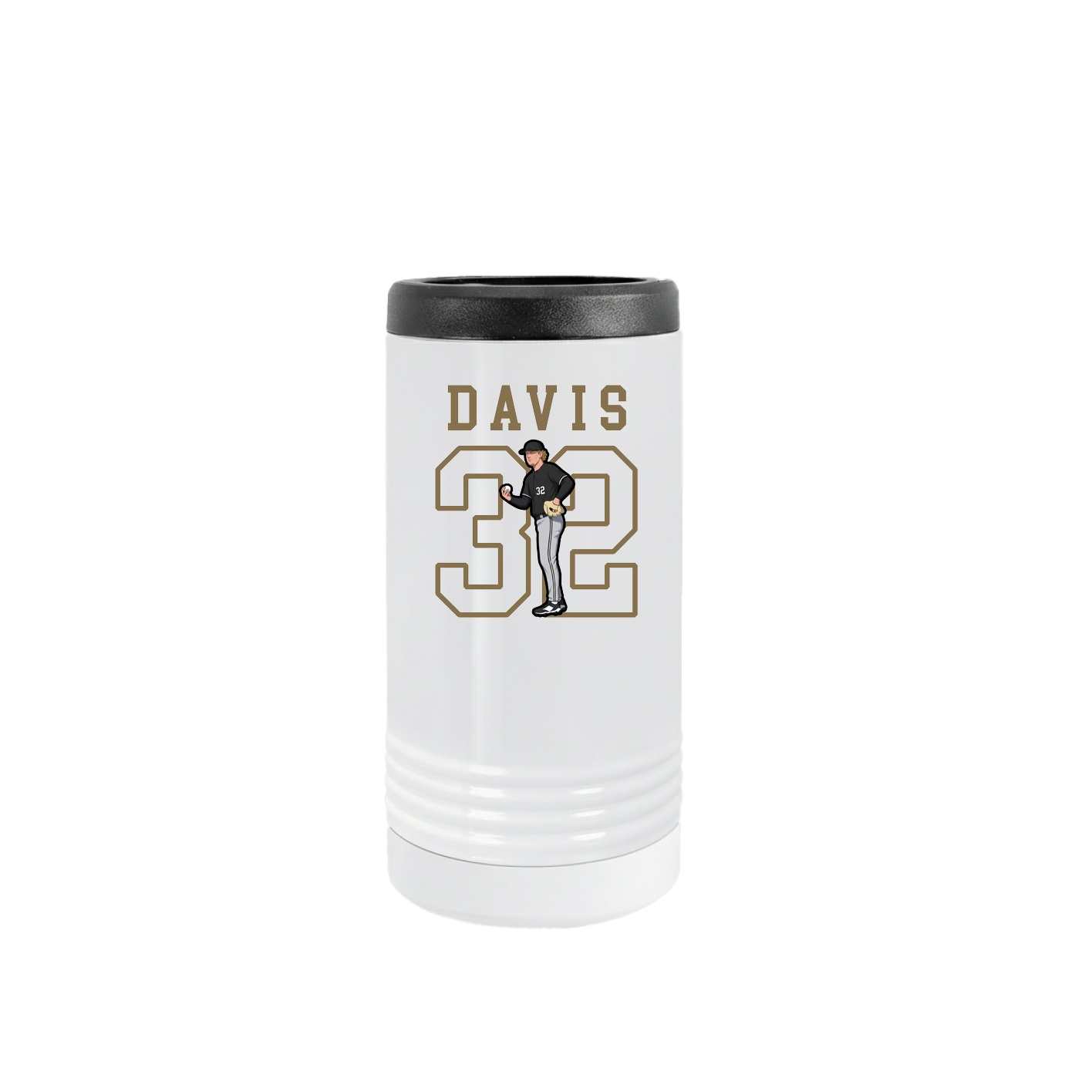 Slim Beverage Holder — Shirsey in White
