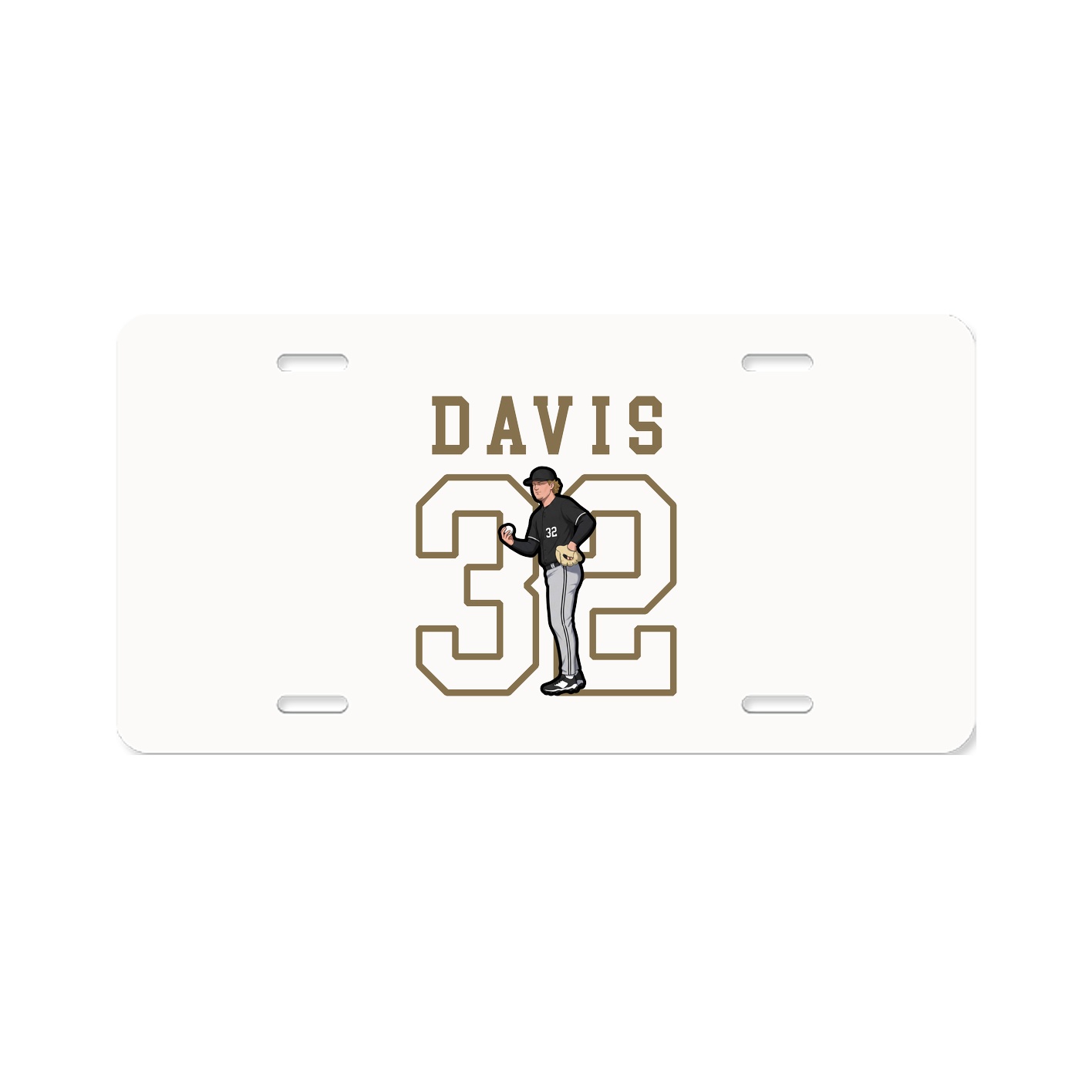 License Plate — Shirsey in Classic