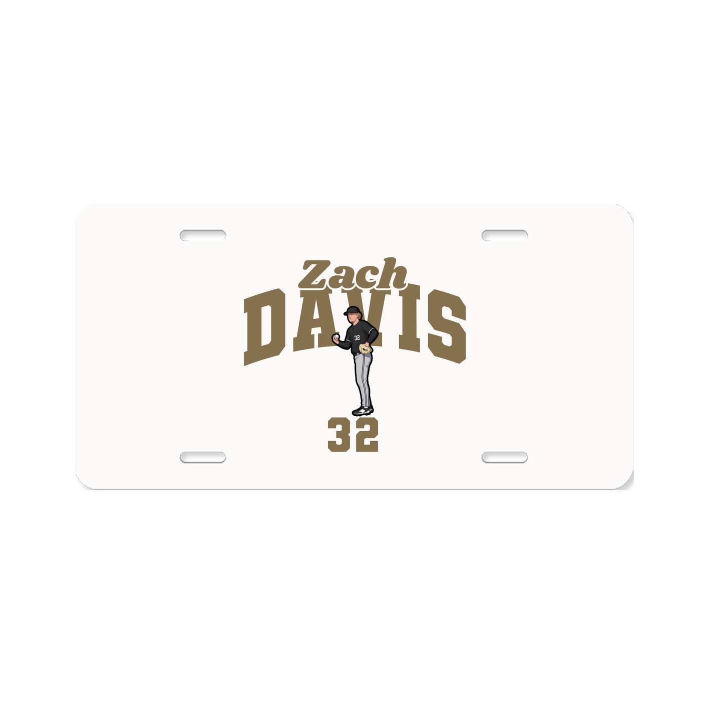 License Plate — Signature Arch in Classic