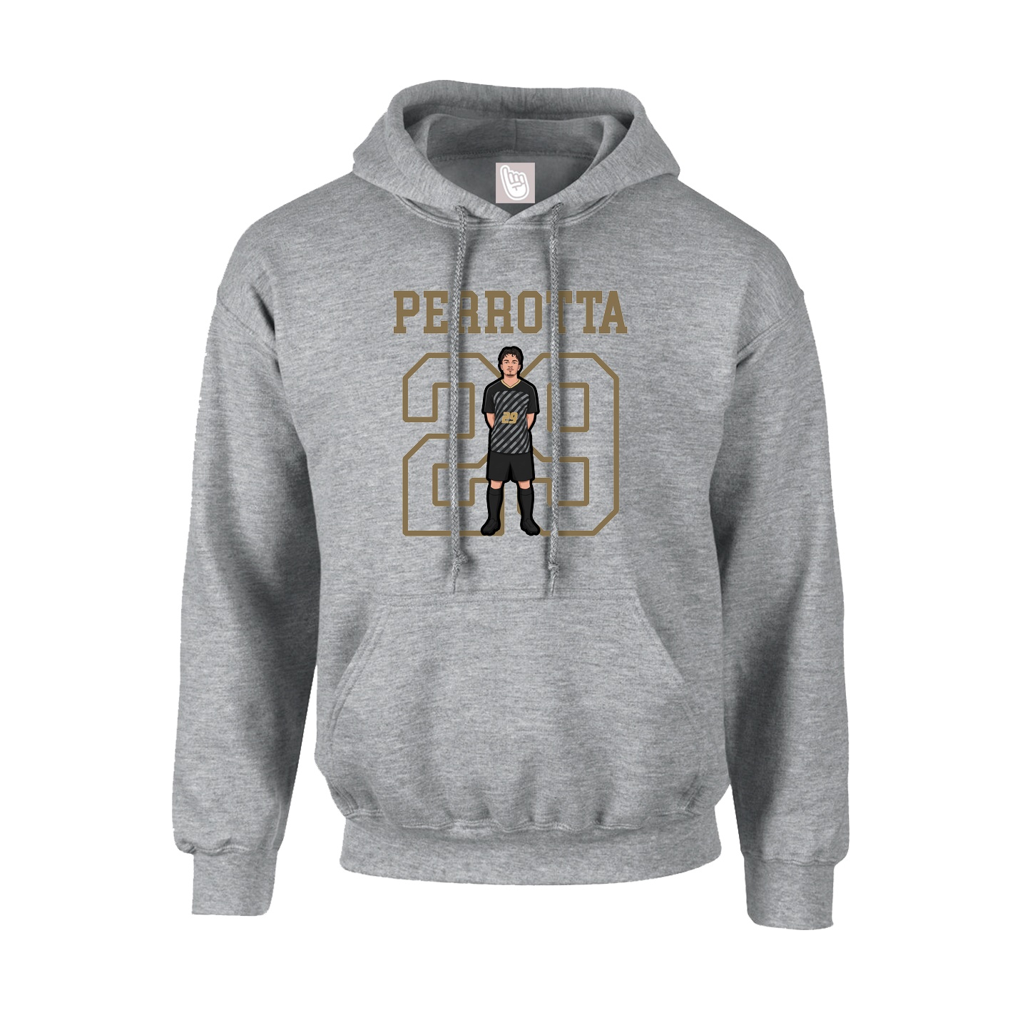Hoodie — Shirsey in Grey