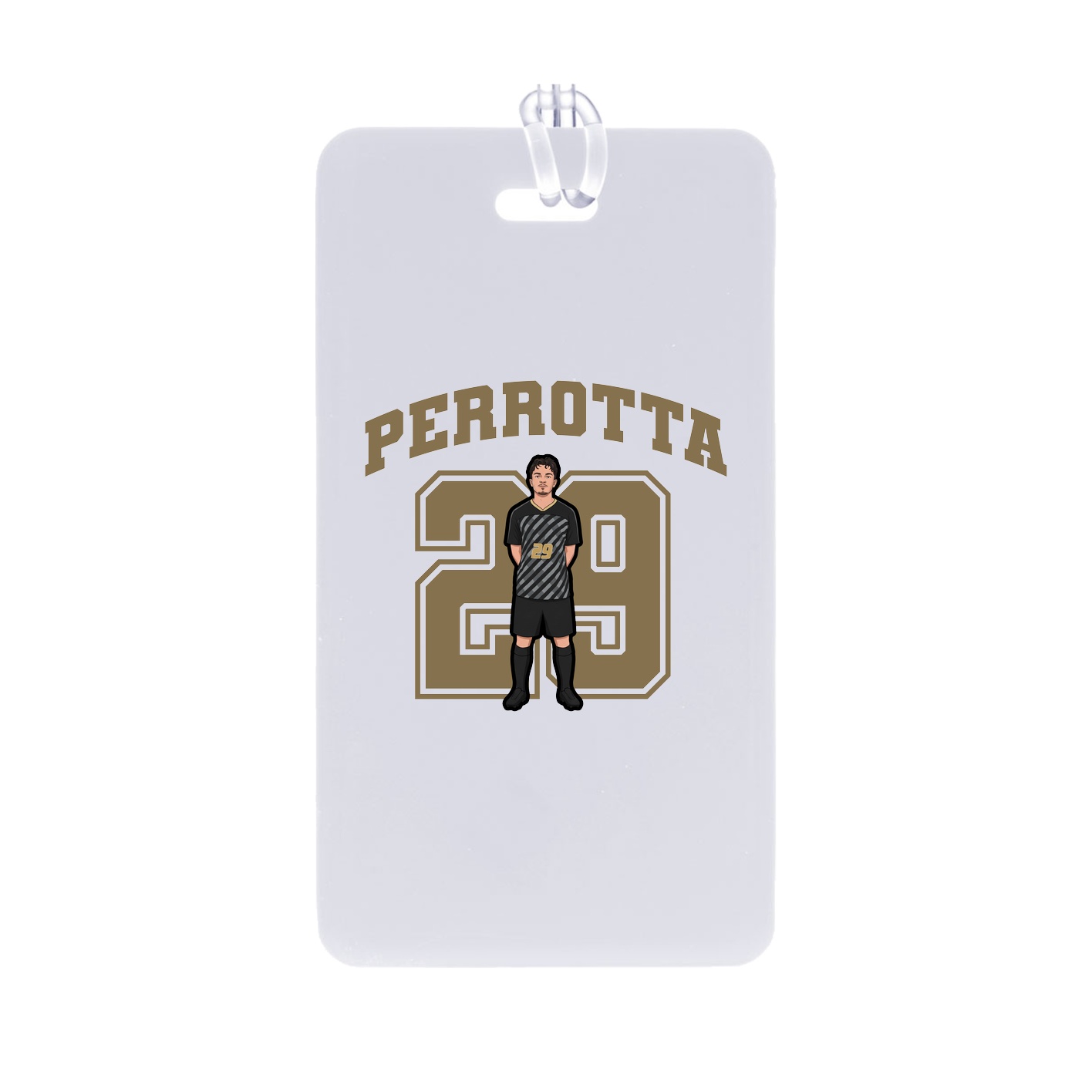 Bag Tag — Number in Classic