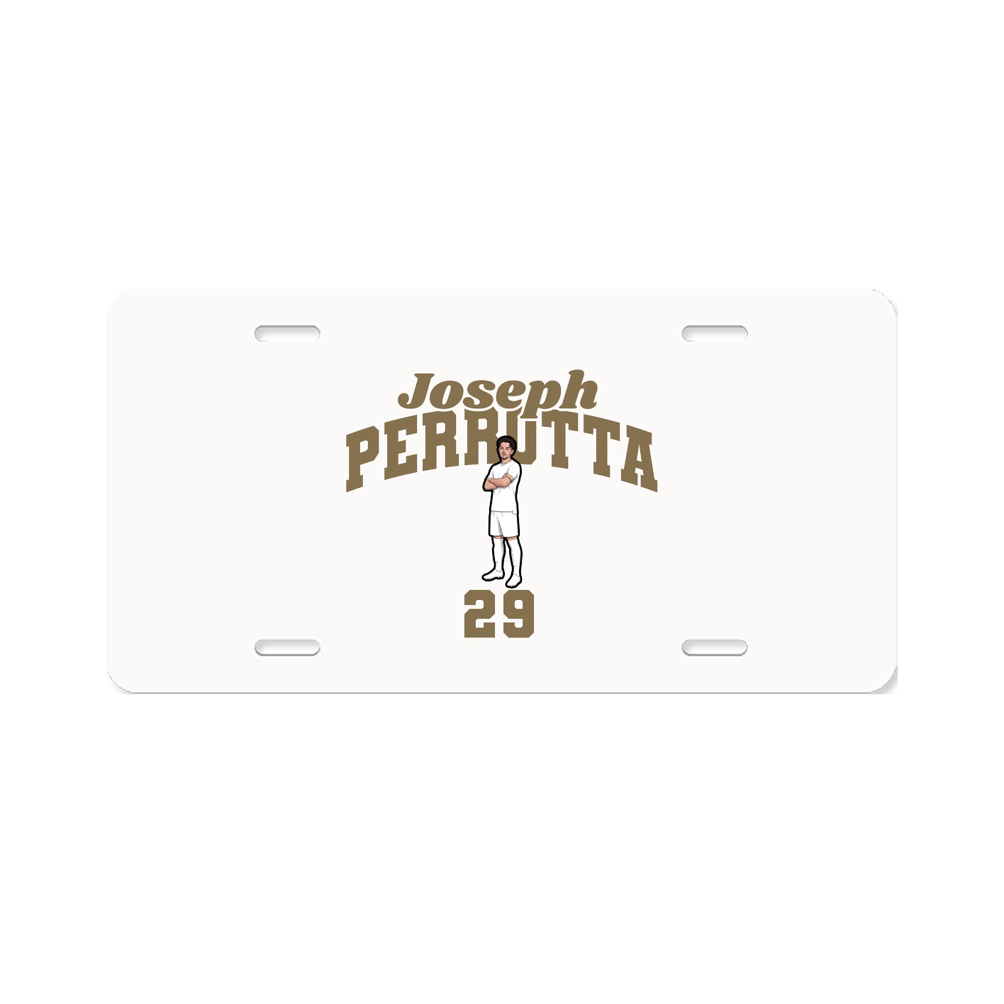 License Plate — Signature Arch in Classic