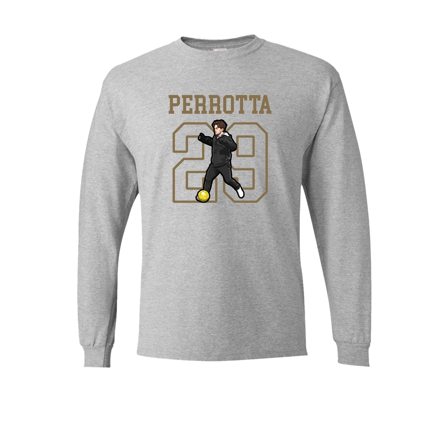 Long Sleeve Tee — Shirsey in Grey