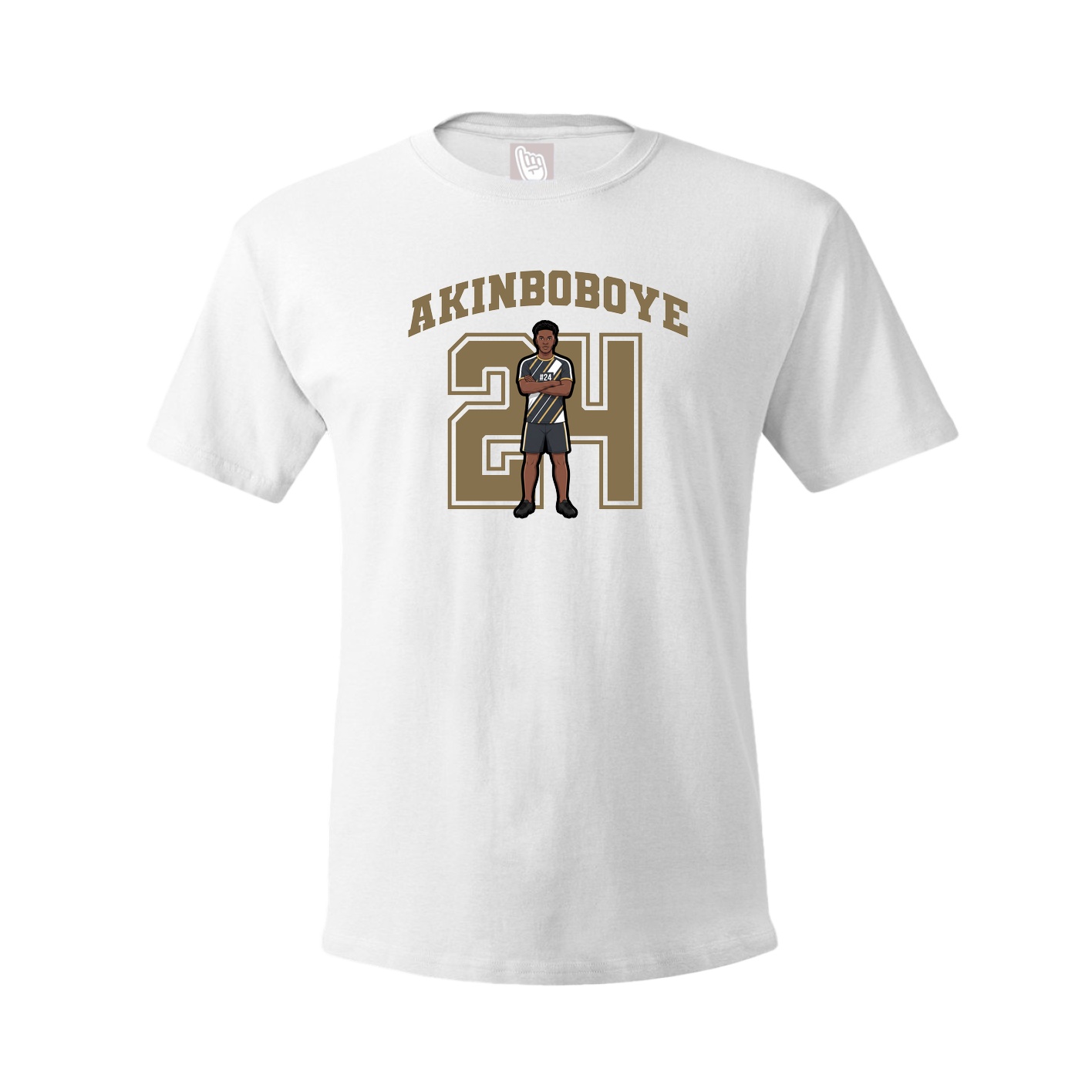 Tee — Number in White