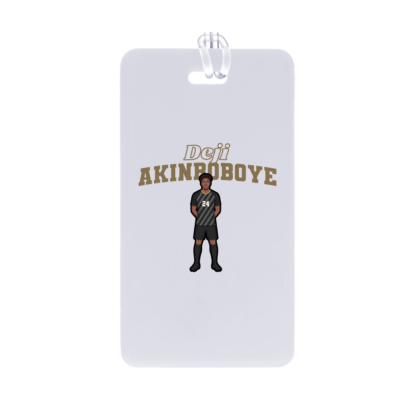 Bag Tag — Name Arch in Classic