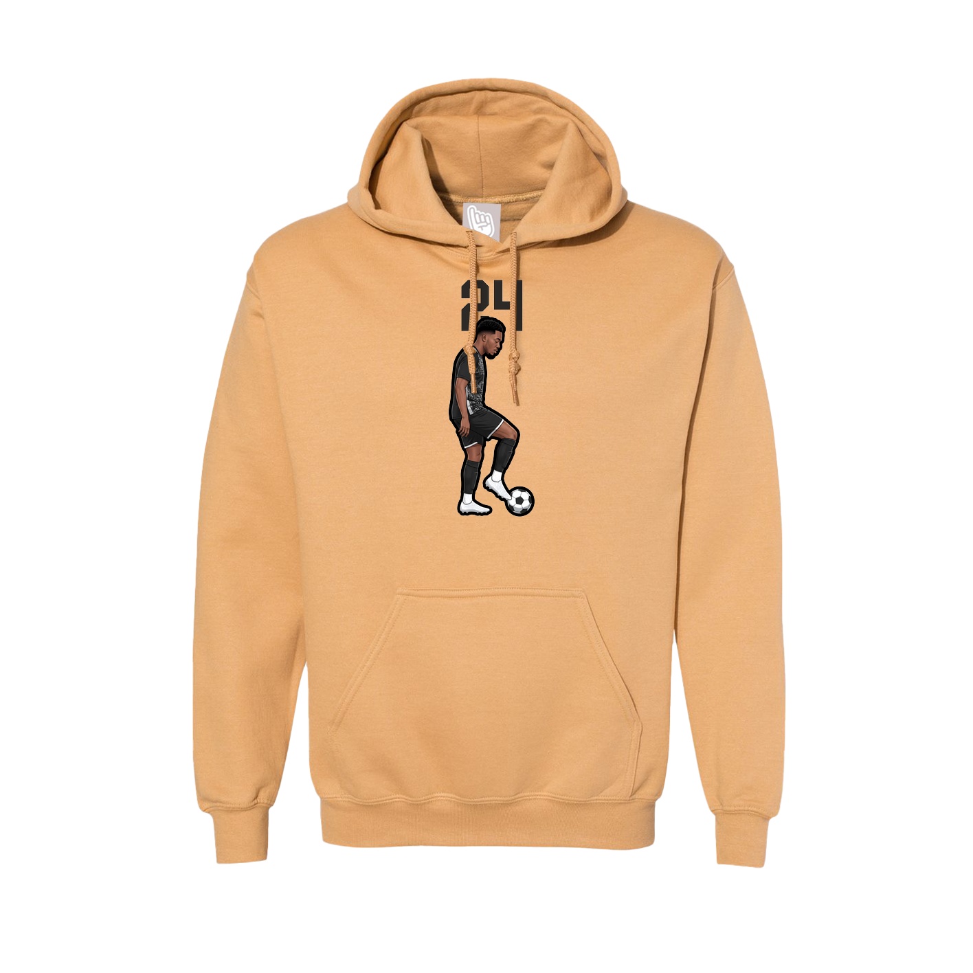 Hoodie — Number Top in Vegas Gold