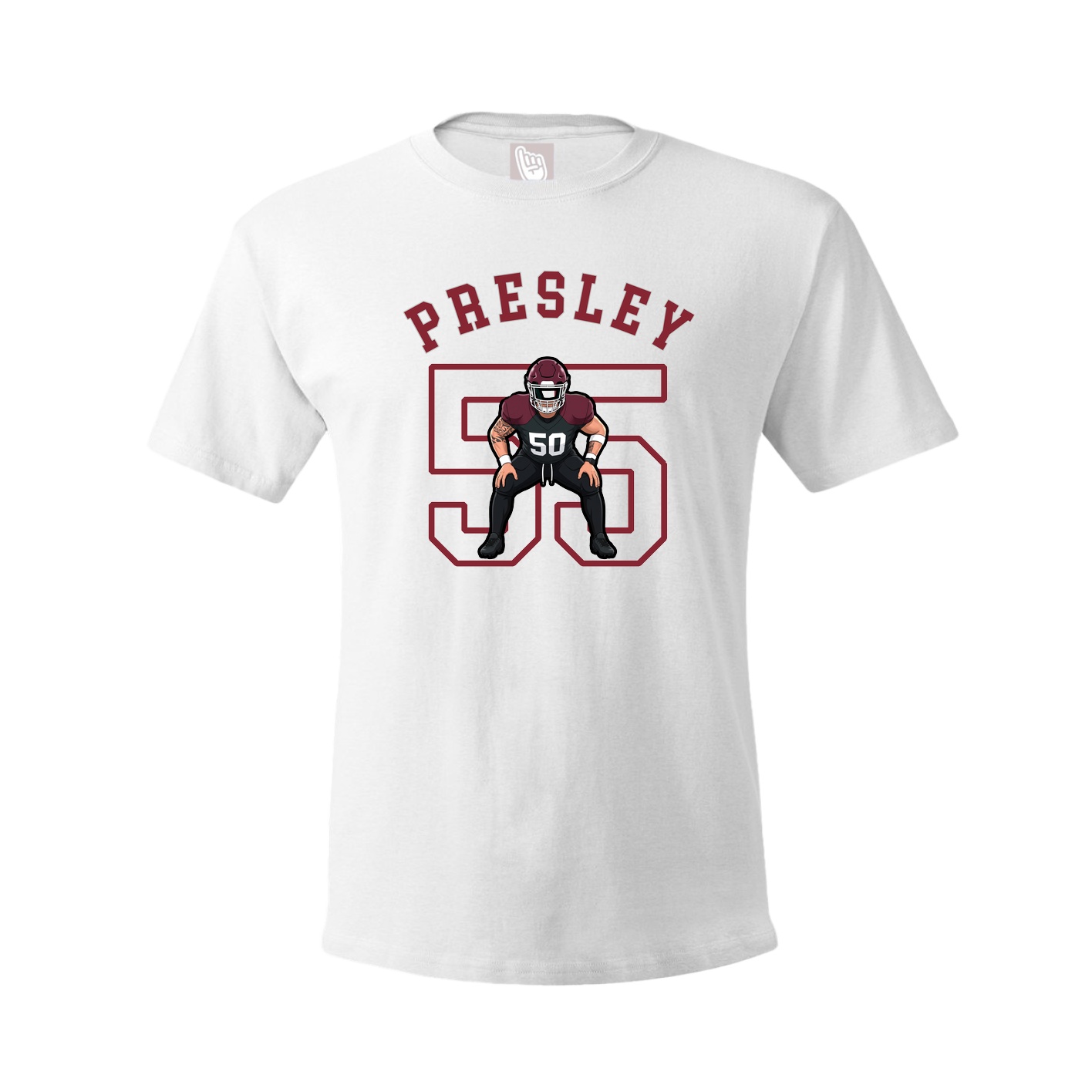 Youth Tee — Shirsey Arch in White