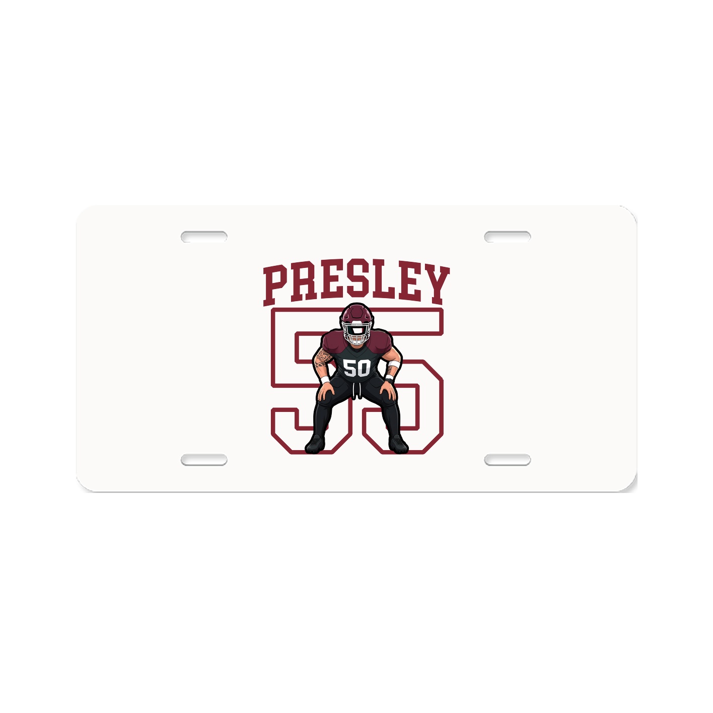 Aluminum License Plate