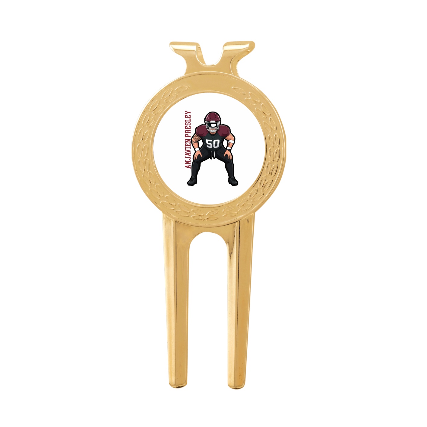 Divot Tool with Ball Marker — Name Vertical in Classic