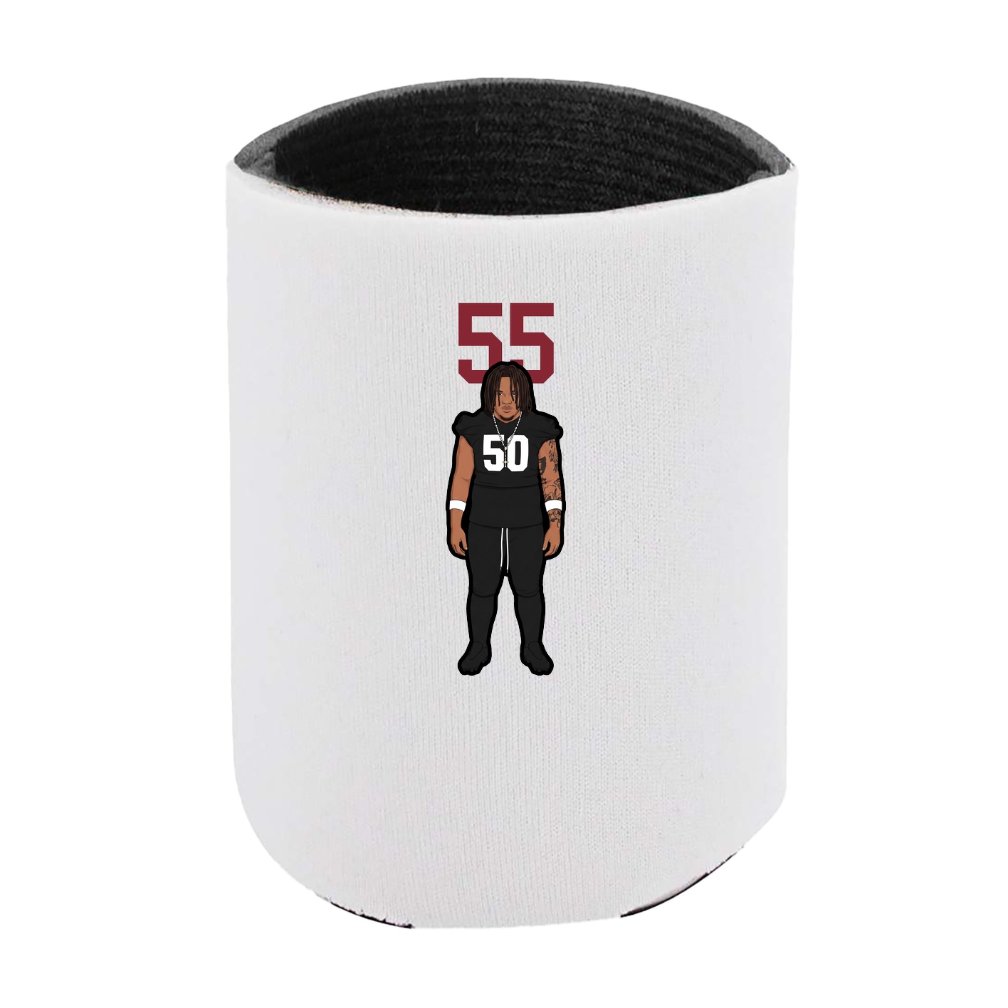 Can Holder — Number Top in White