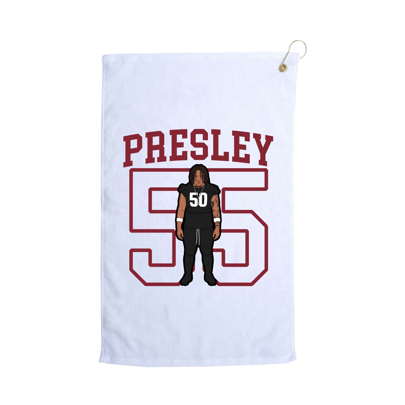 Golf Towel — Shirsey in White