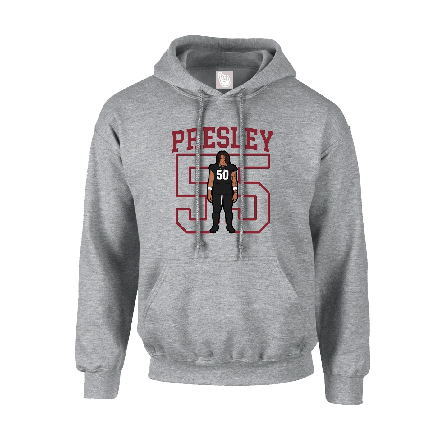 Youth Hoodie — Shirsey in Grey