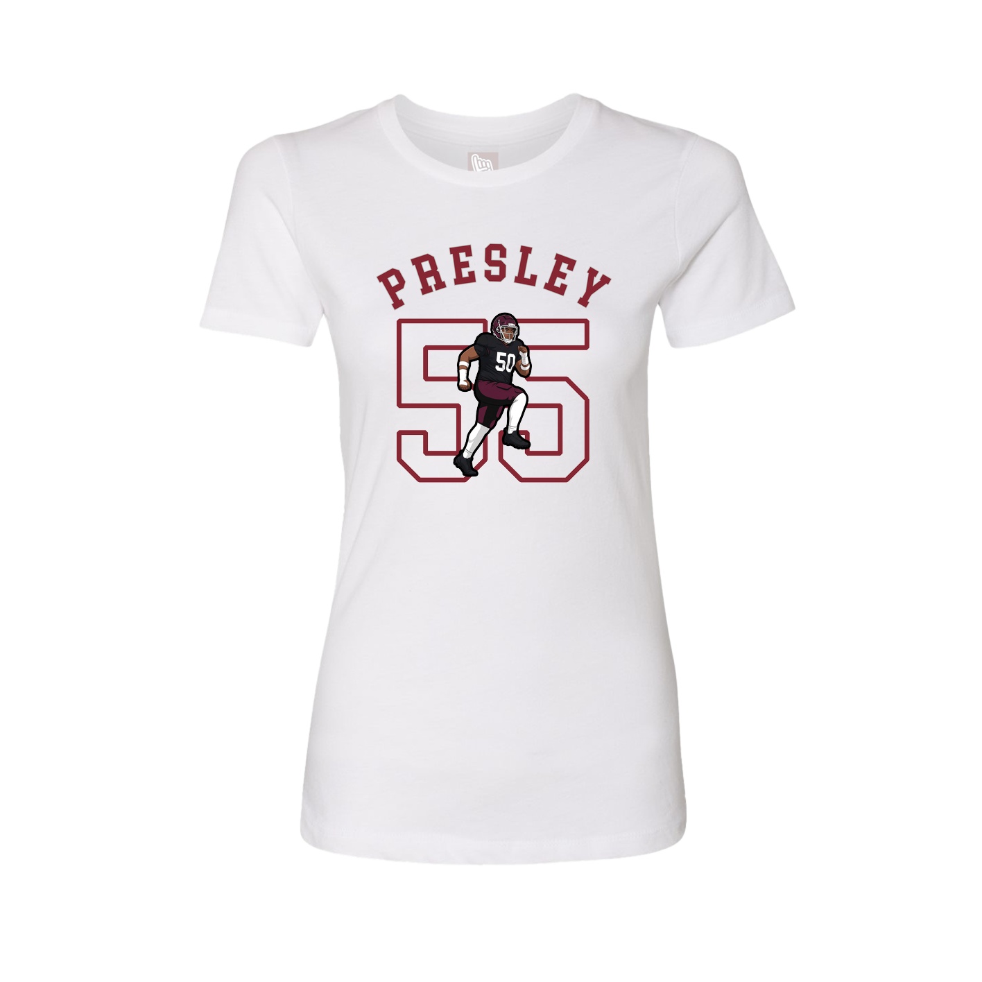 Womens Tee — Shirsey Arch in White