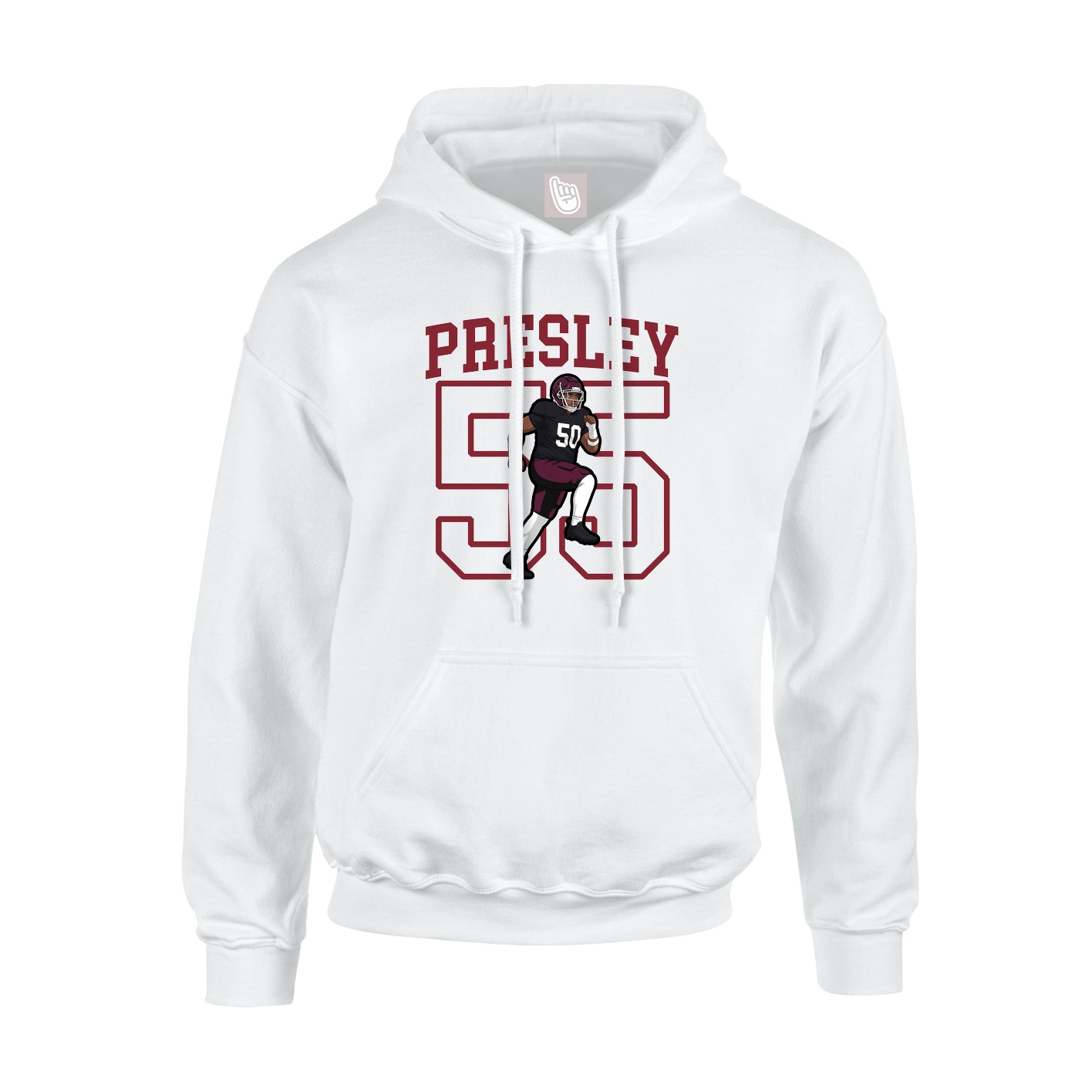 Youth Hoodie — Shirsey in White