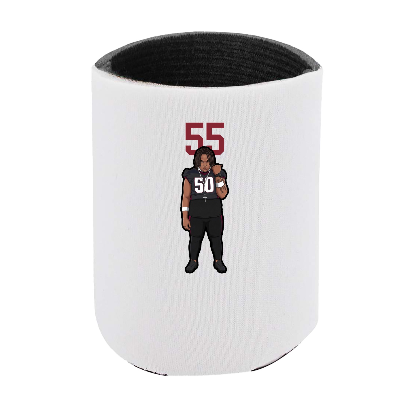 Can Holder — Number Top in White