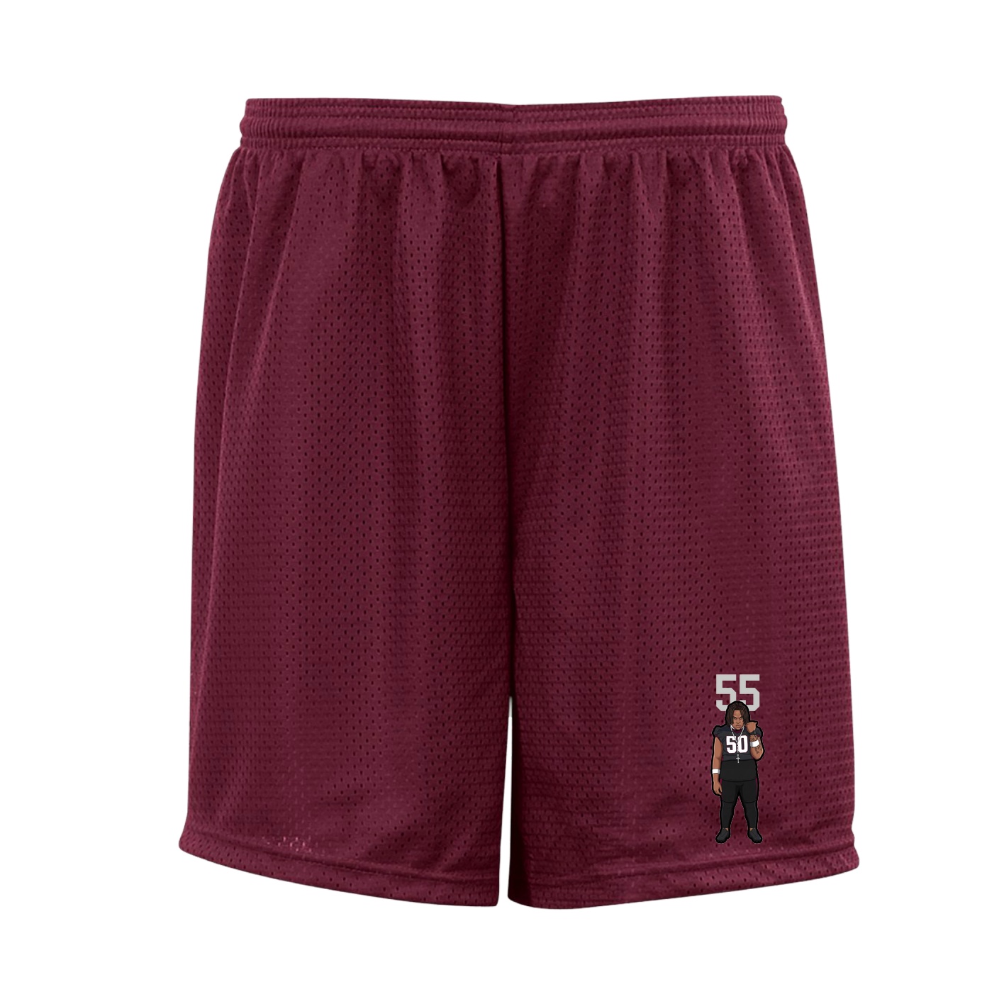 Shorts — Number Top in Cardinal