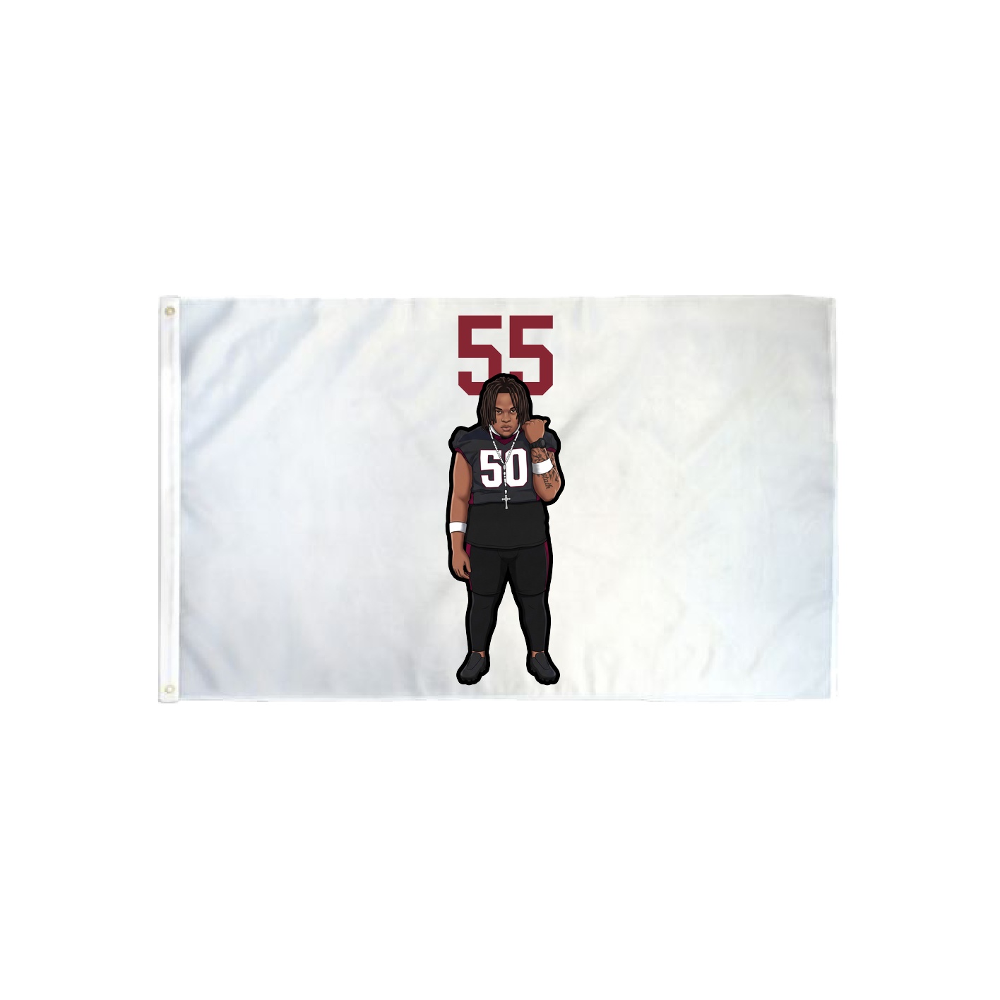 3x5 Flag — Number Top in Classic