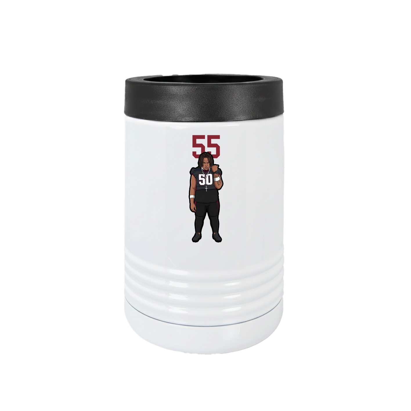 Beverage Holder — Number Top in White