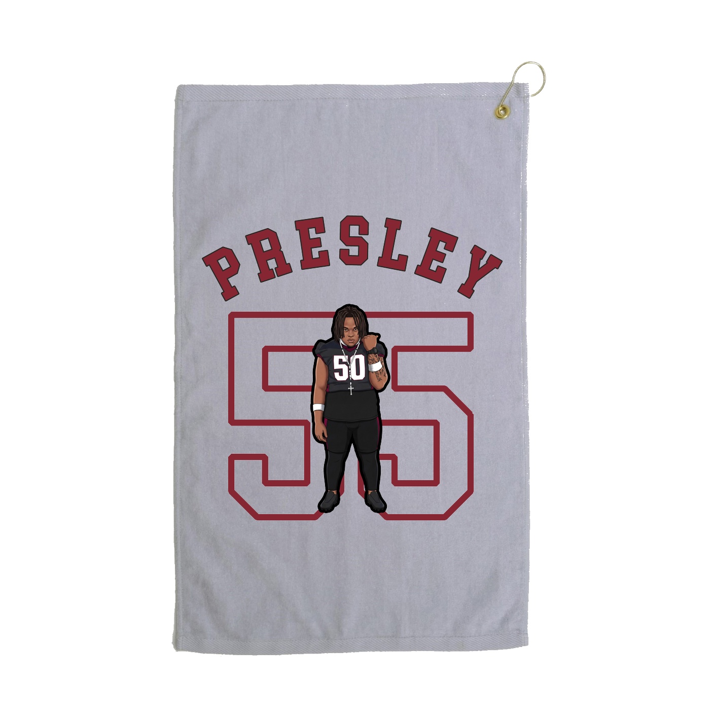 Golf Towel — Shirsey Arch in Grey
