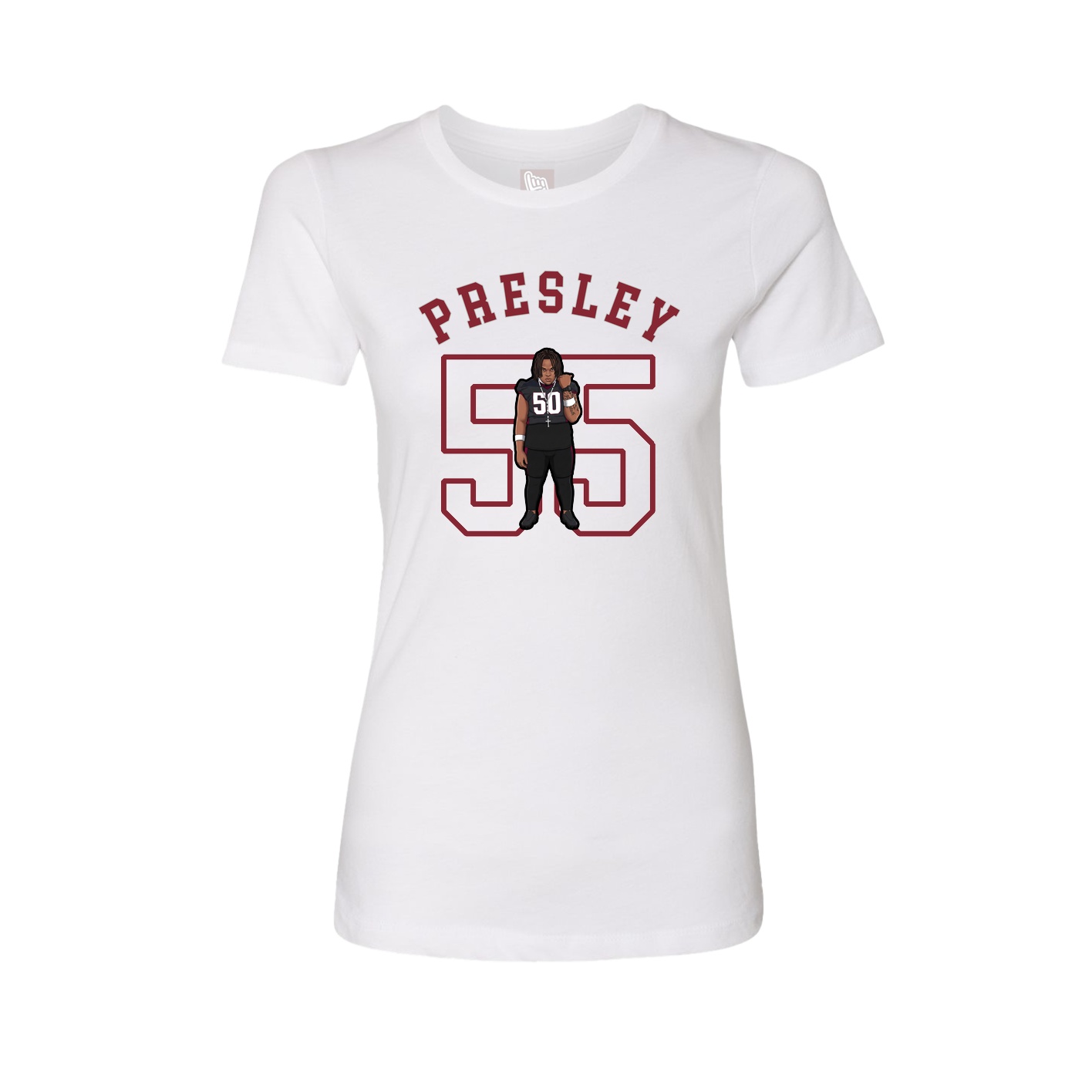 Womens Tee — Shirsey Arch in White
