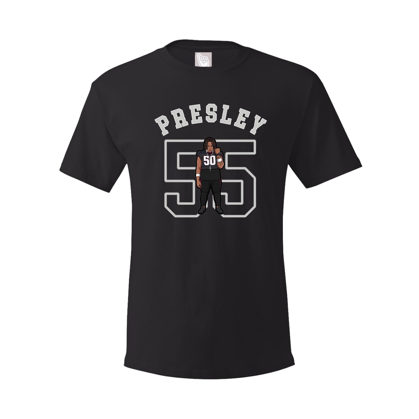 Youth Tee — Shirsey Arch in Black