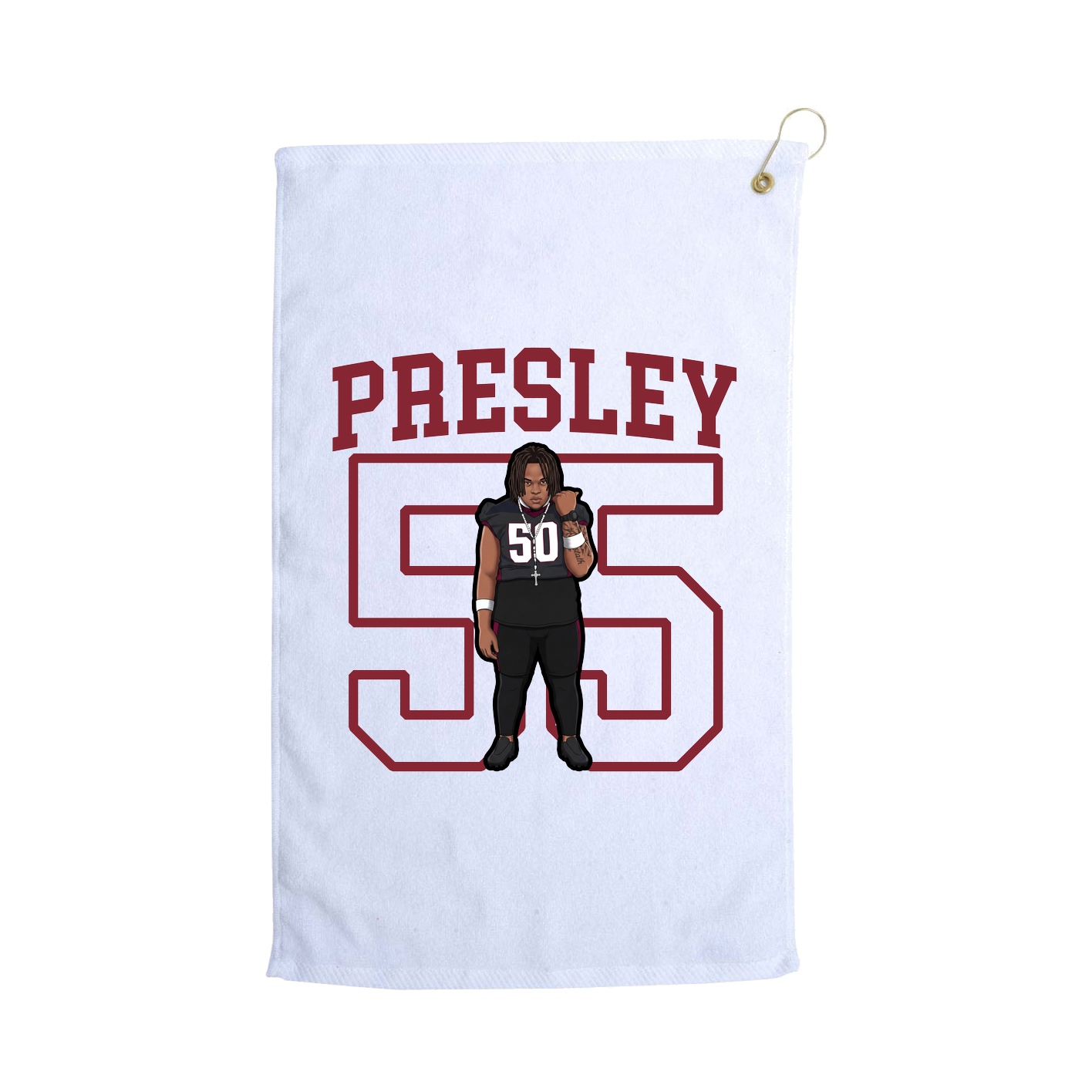 Golf Towel — Shirsey in White