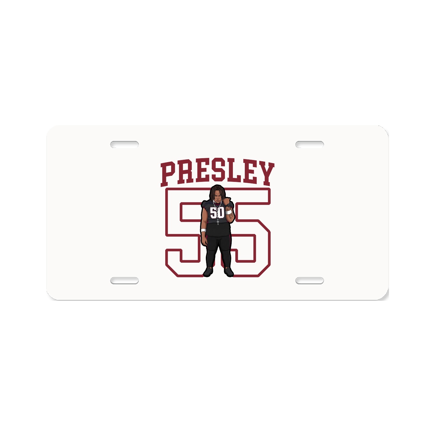 Aluminum License Plate