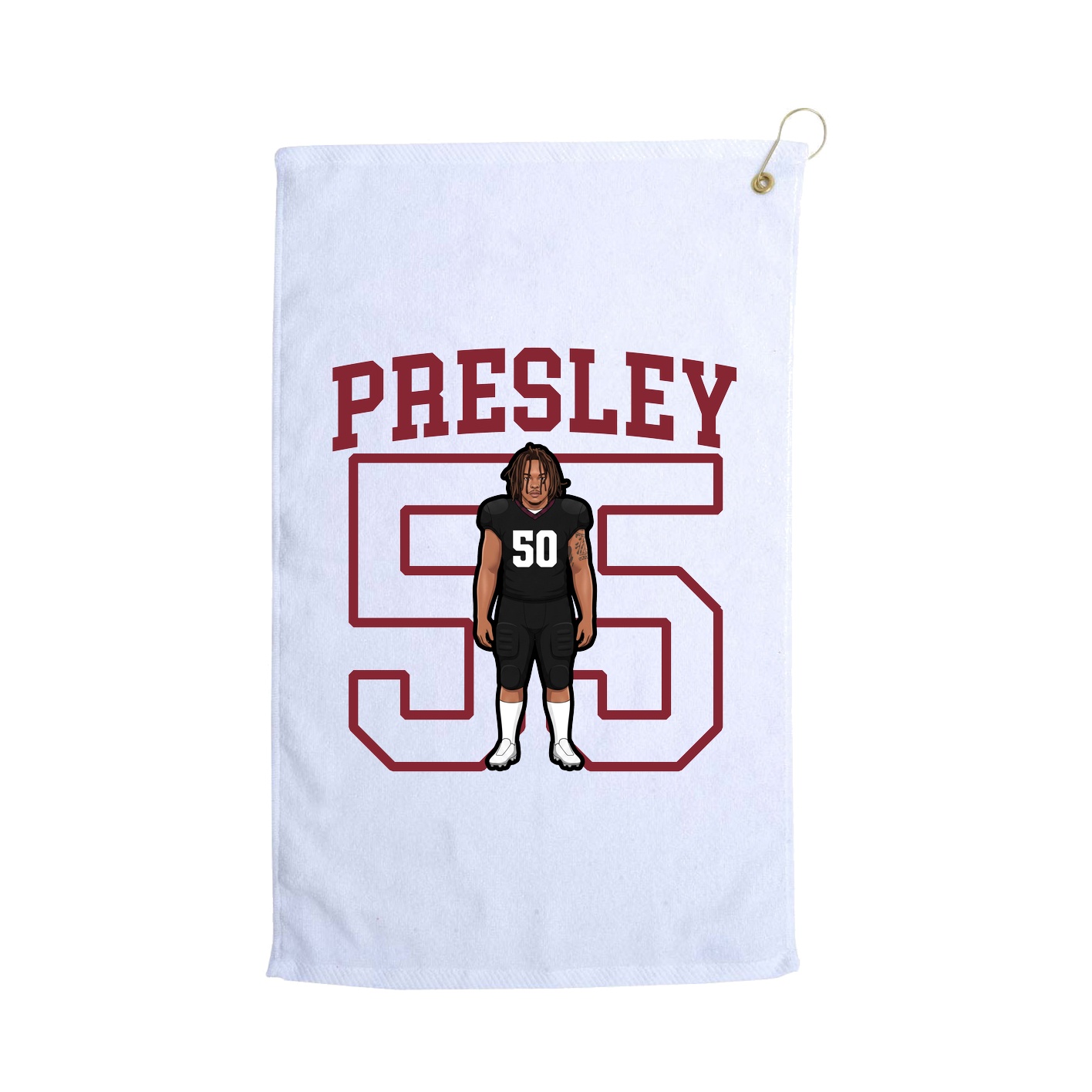 Golf Towel — Shirsey in White