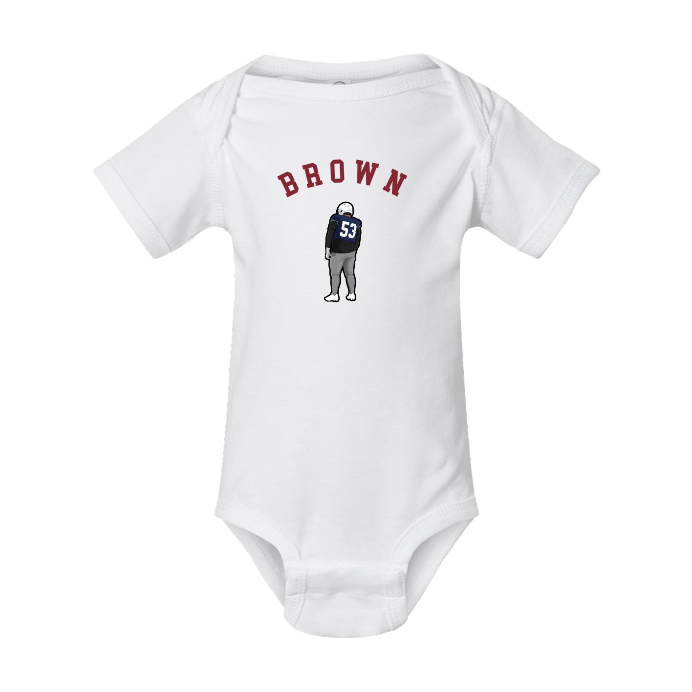Baby Onesie — Shirsey Arch in White