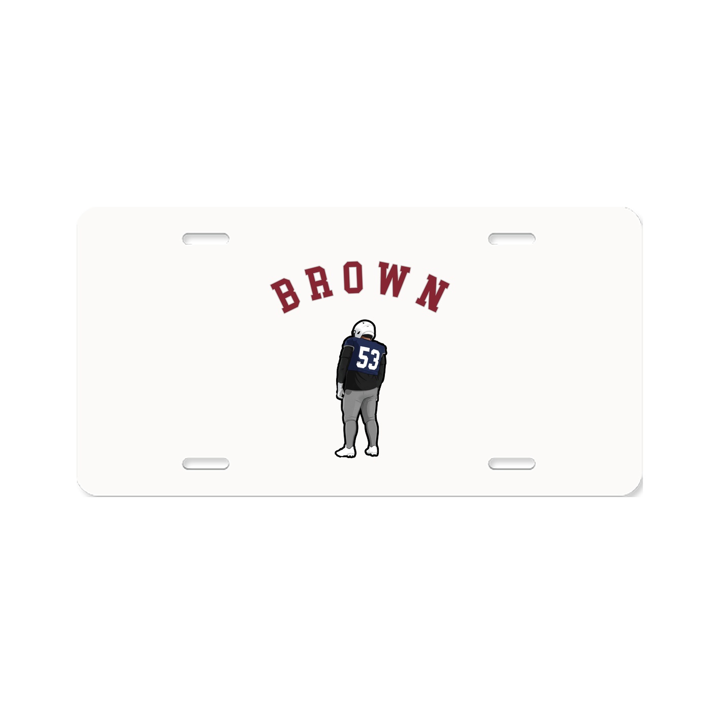 License Plate — Shirsey Arch in Classic