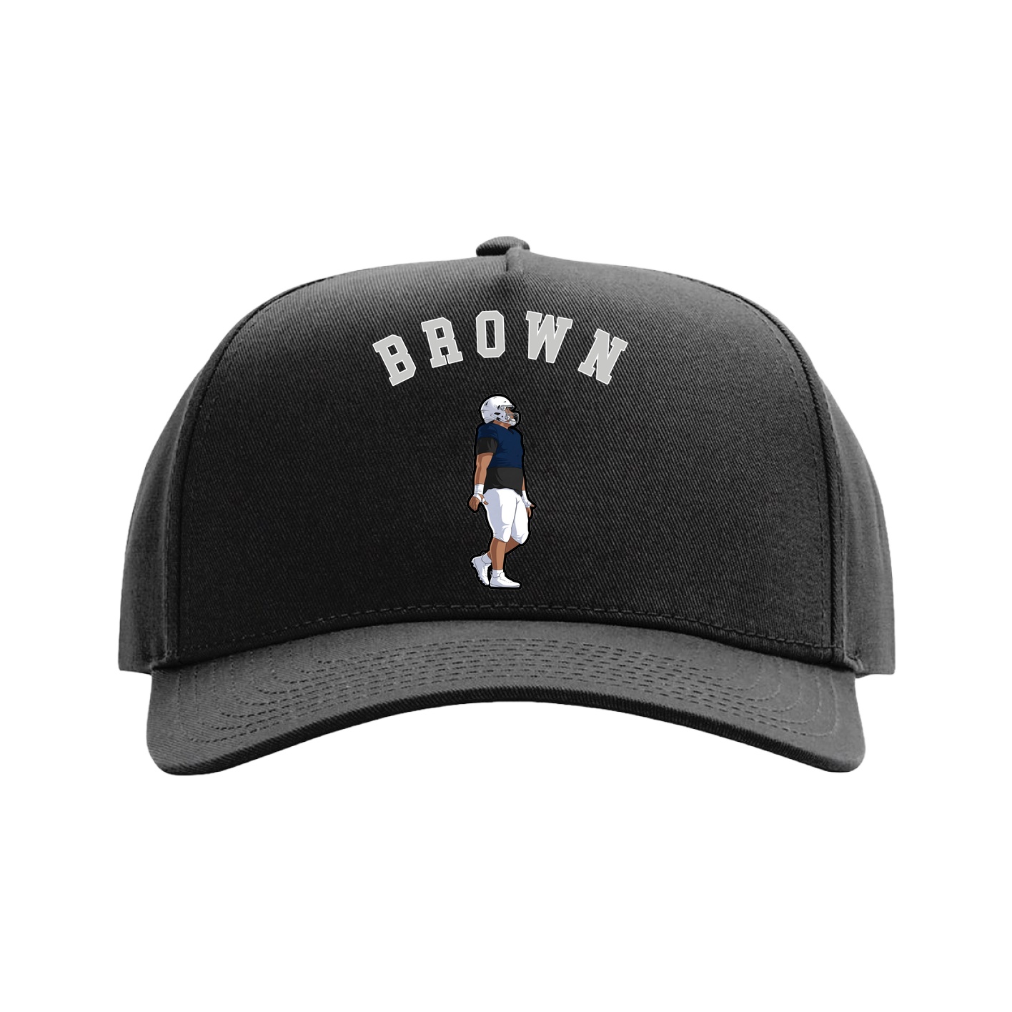 Full Fabric Five-Panel Champ Cap