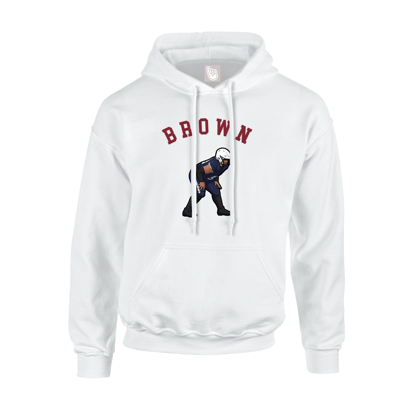 Hoodie — Shirsey Arch in White
